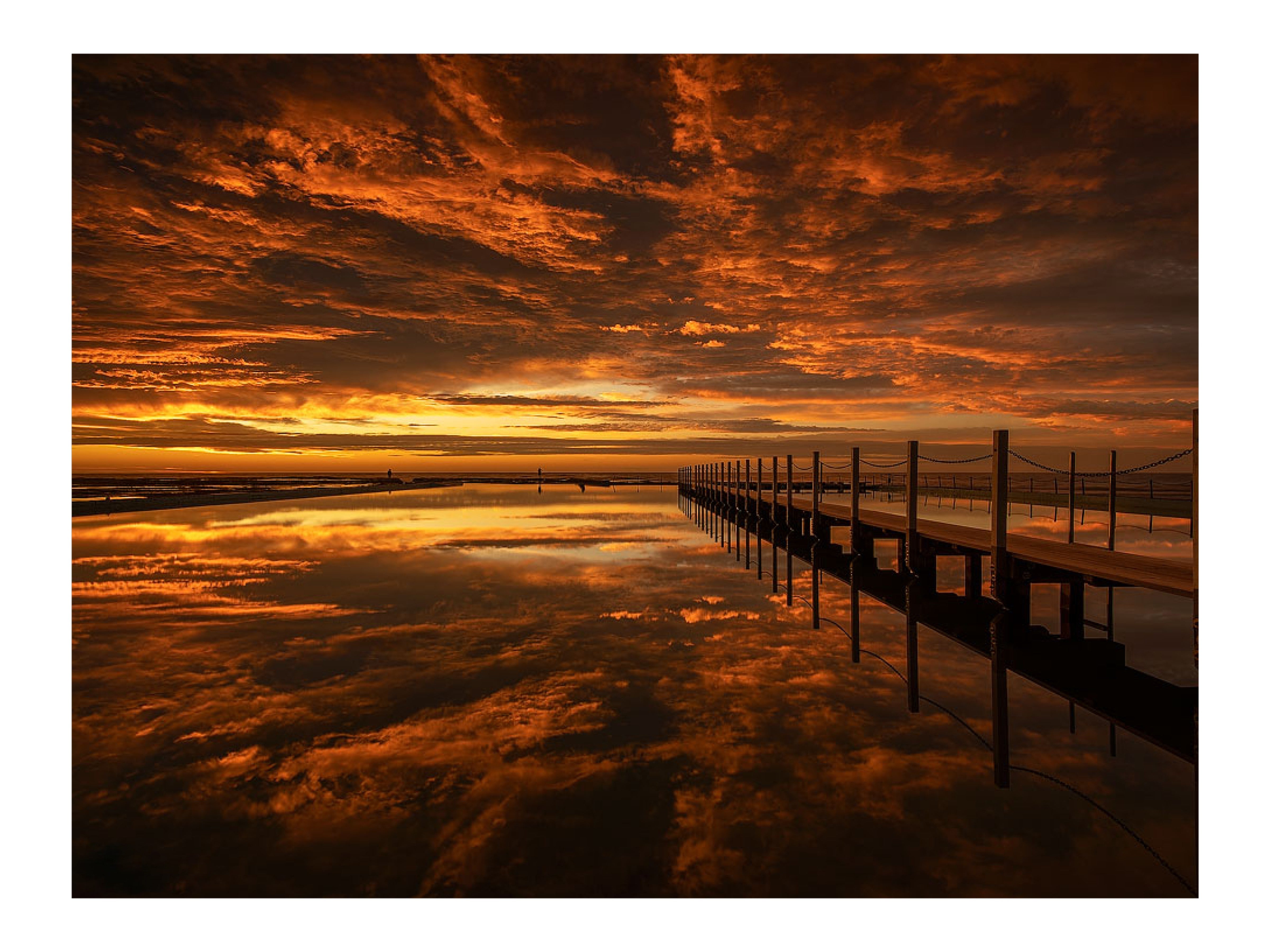 Sheer Perfection, Narrabeen Rock Pool print