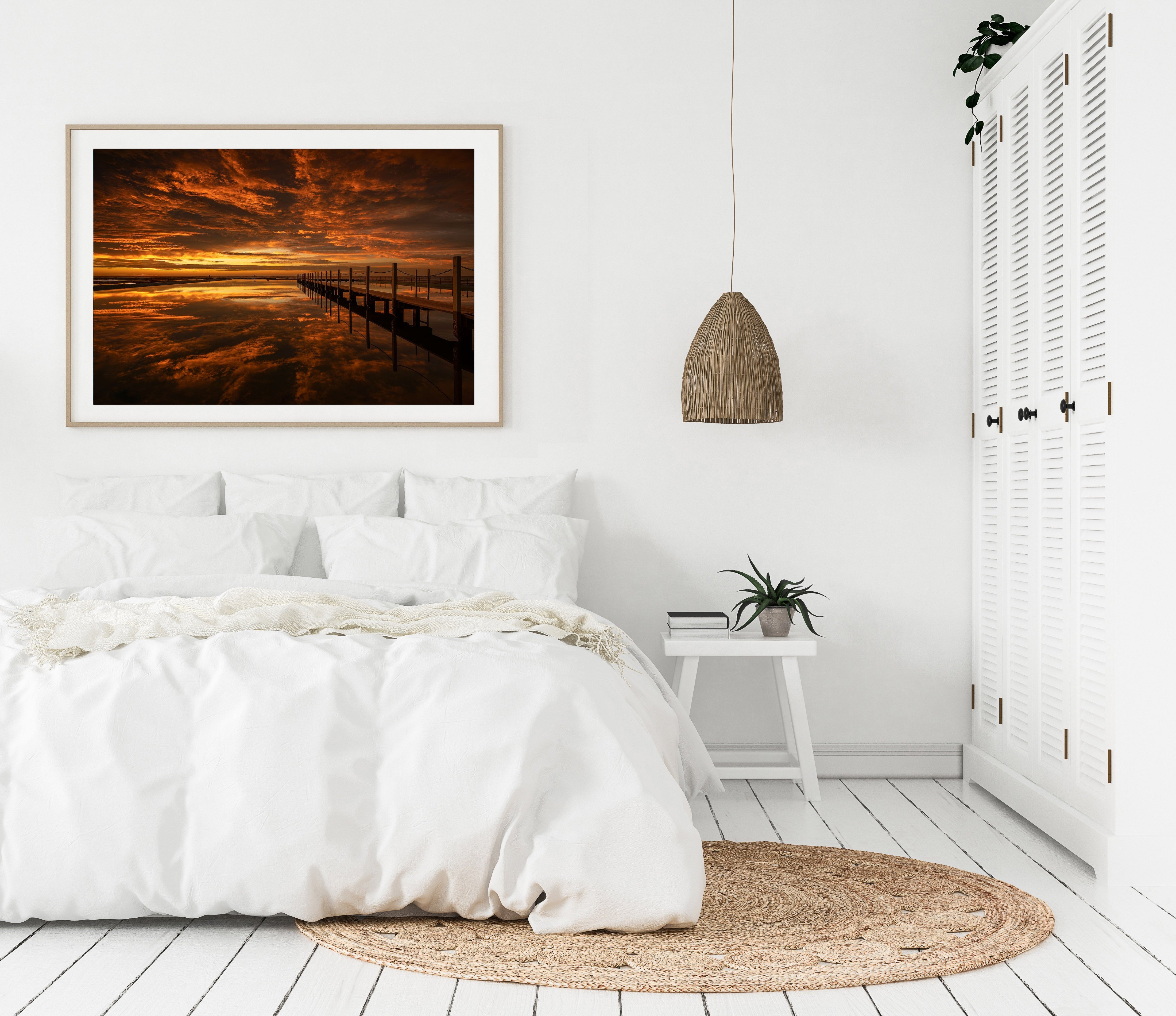 Sheer Perfection, Narrabeen Rock Pool print