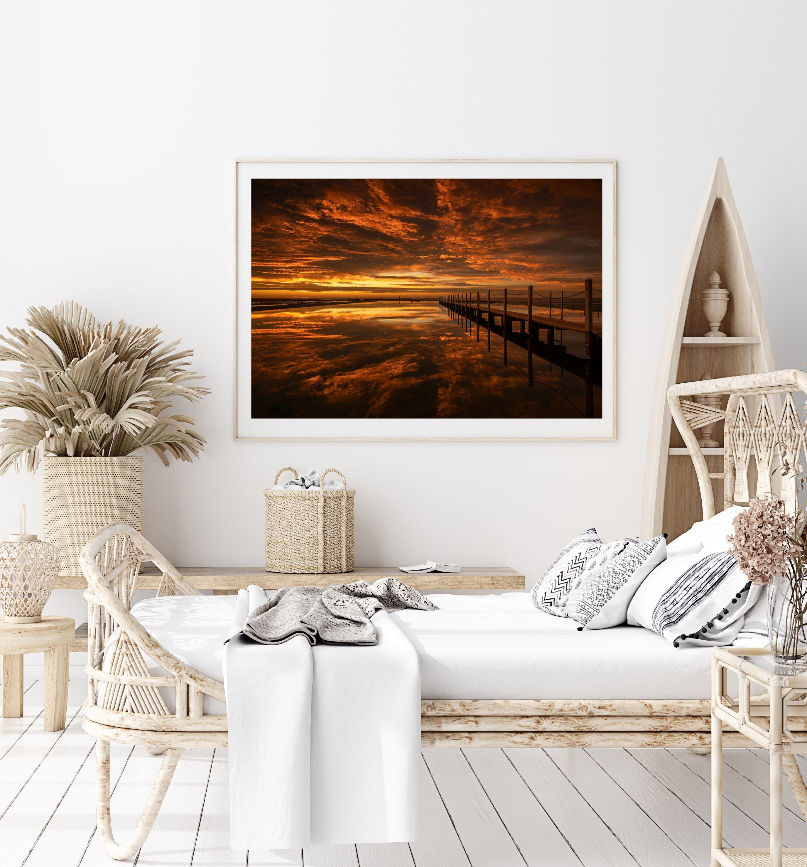 Sheer Perfection, Narrabeen Rock Pool print