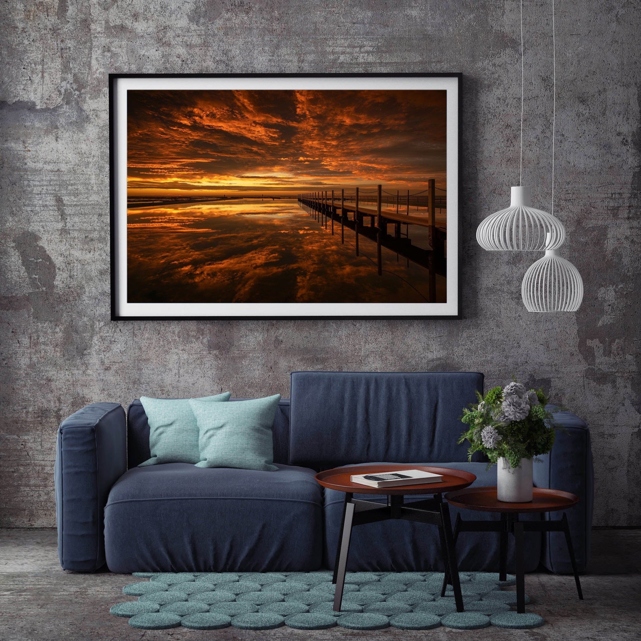 Sheer Perfection, Narrabeen Rock Pool print