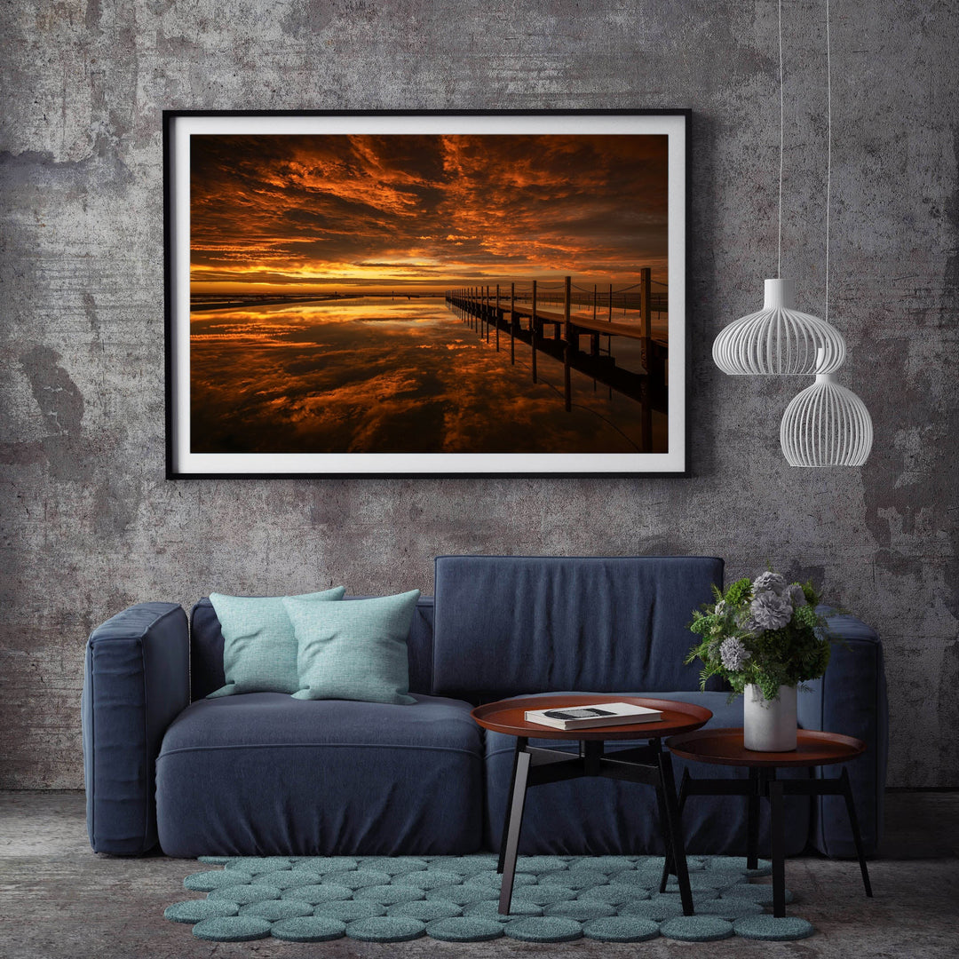 Sheer Perfection, Narrabeen Rock Pool print