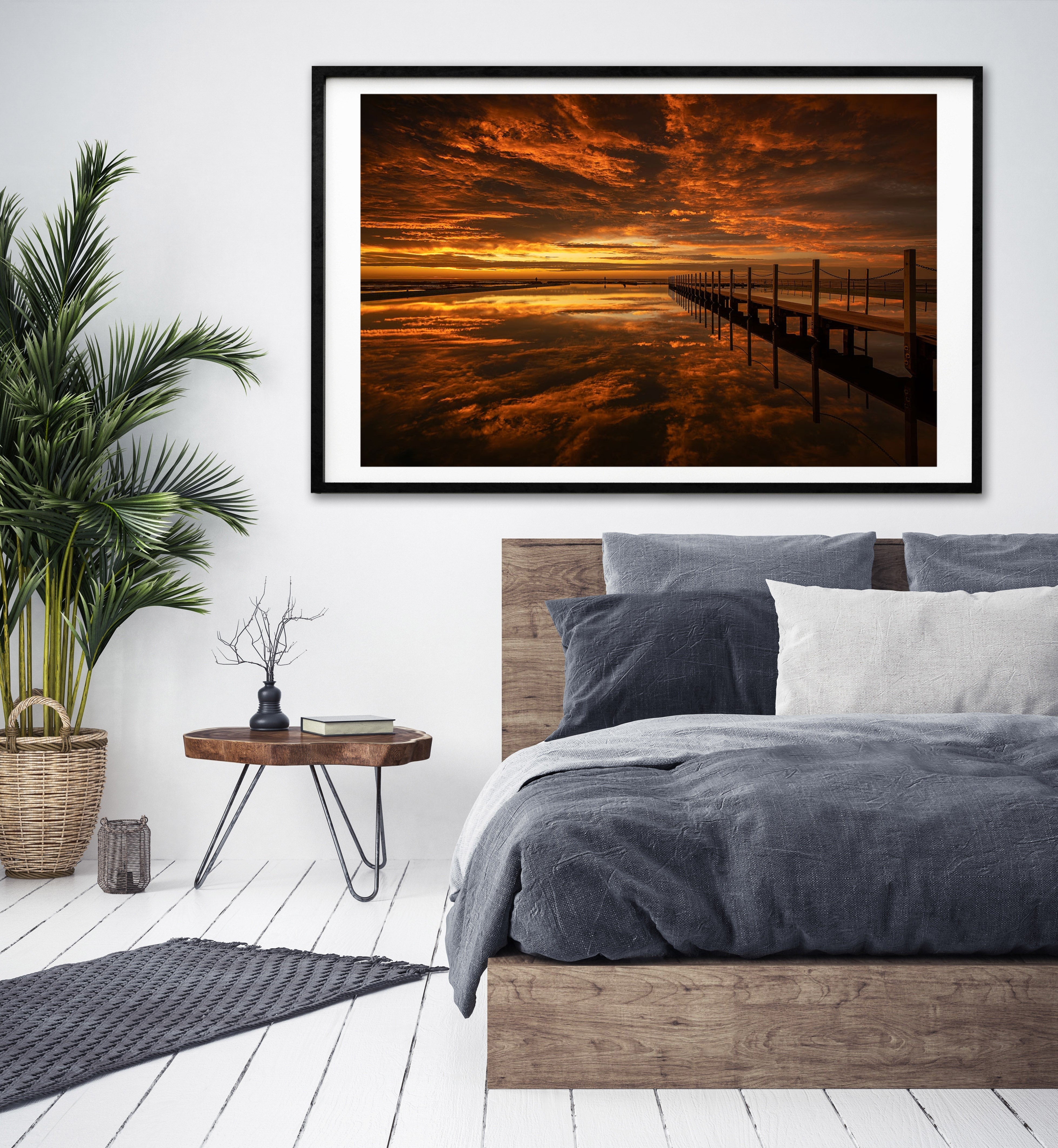 Sheer Perfection, Narrabeen Rock Pool print