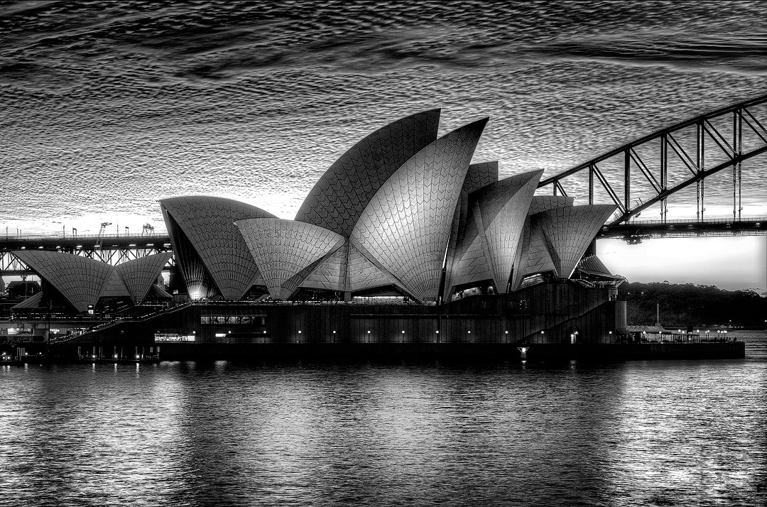 Shimmering Sydney Harbour Wall Art Print
