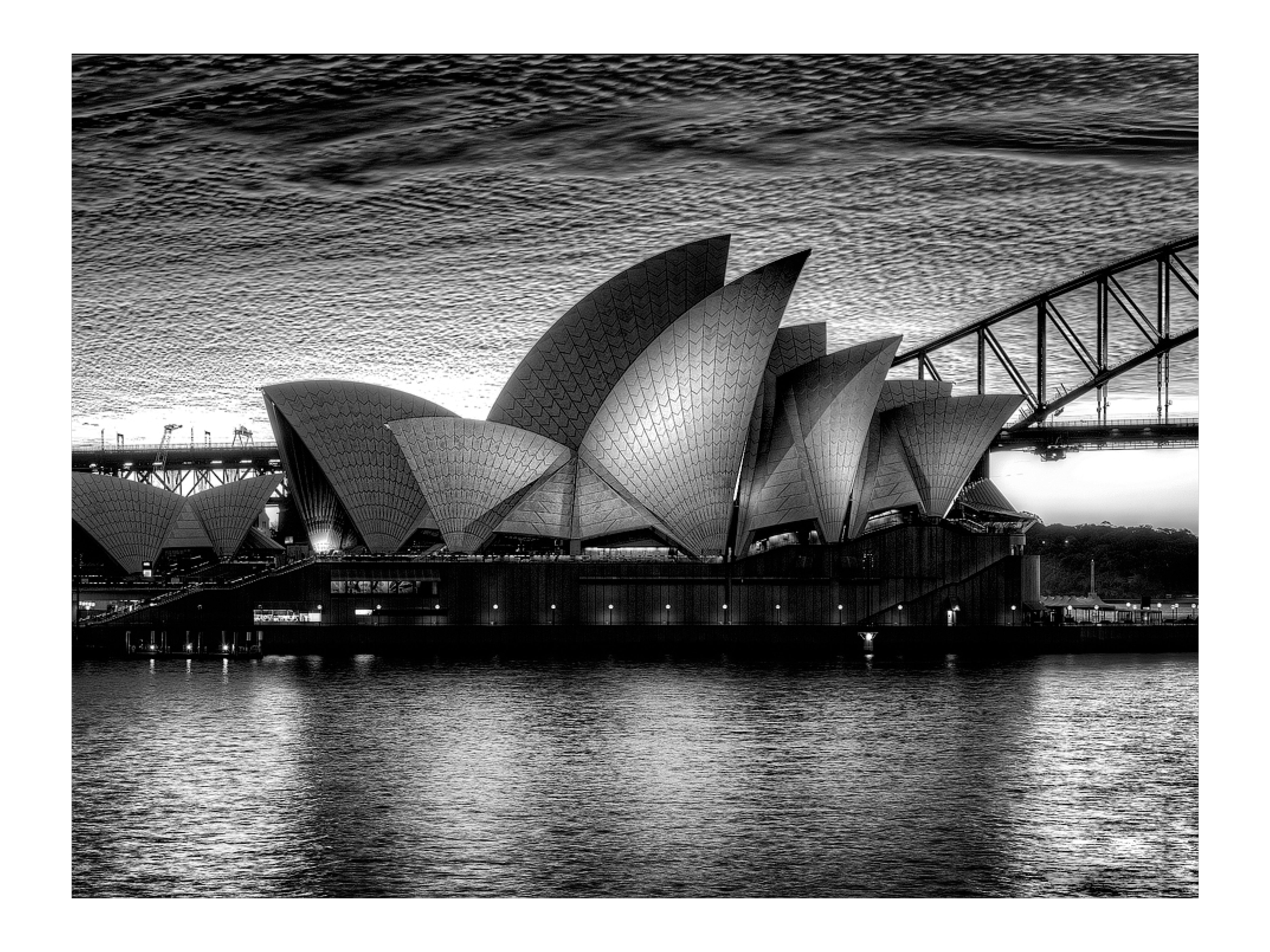 Shimmering Sydney Harbour Wall Art Print