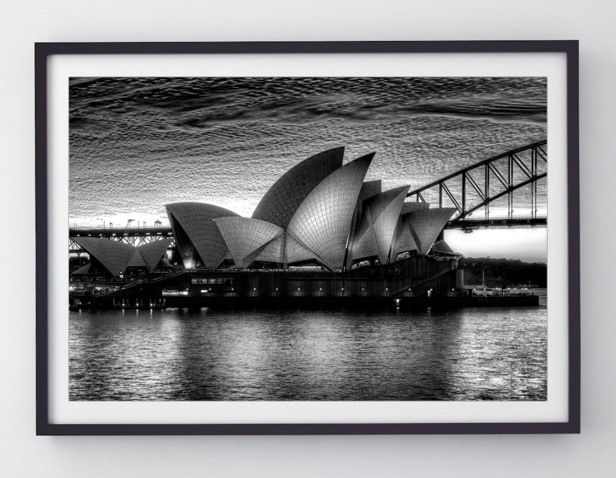 Shimmering Sydney Harbour Wall Art Print