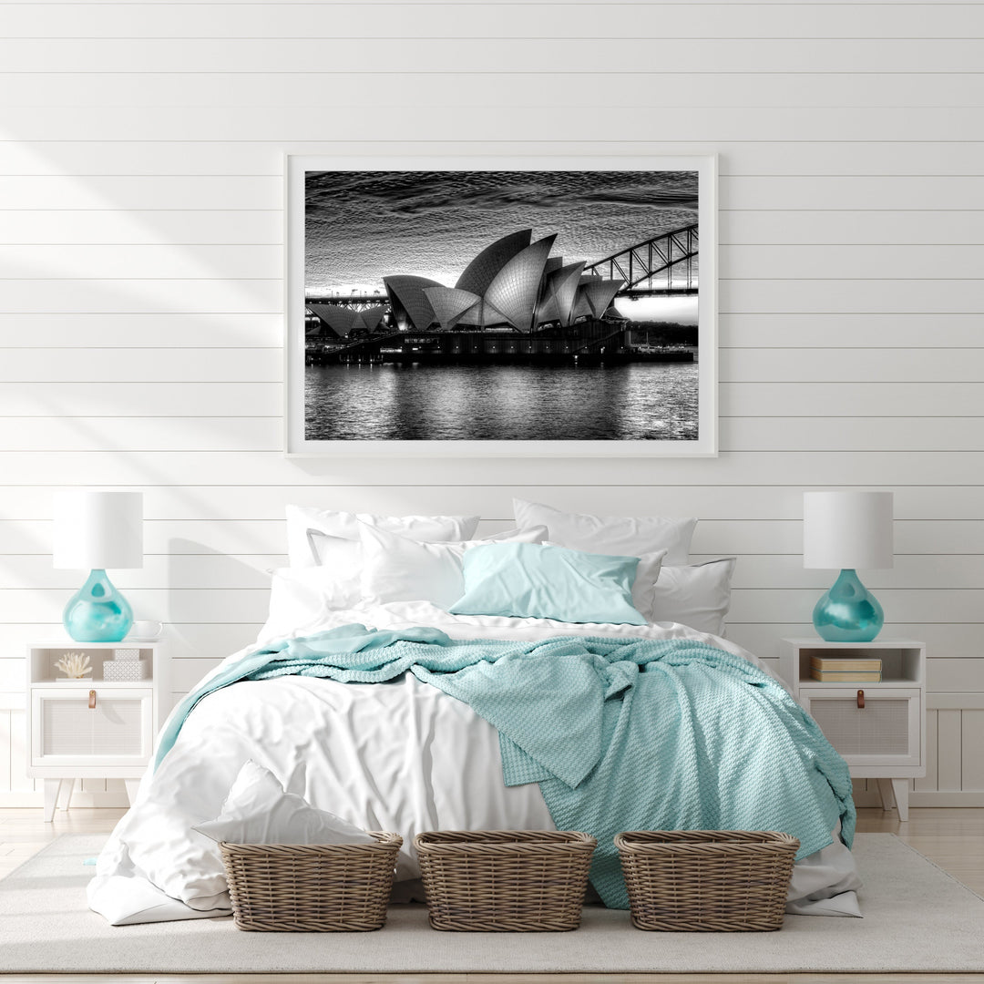 Shimmering Sydney Harbour Wall Art Print