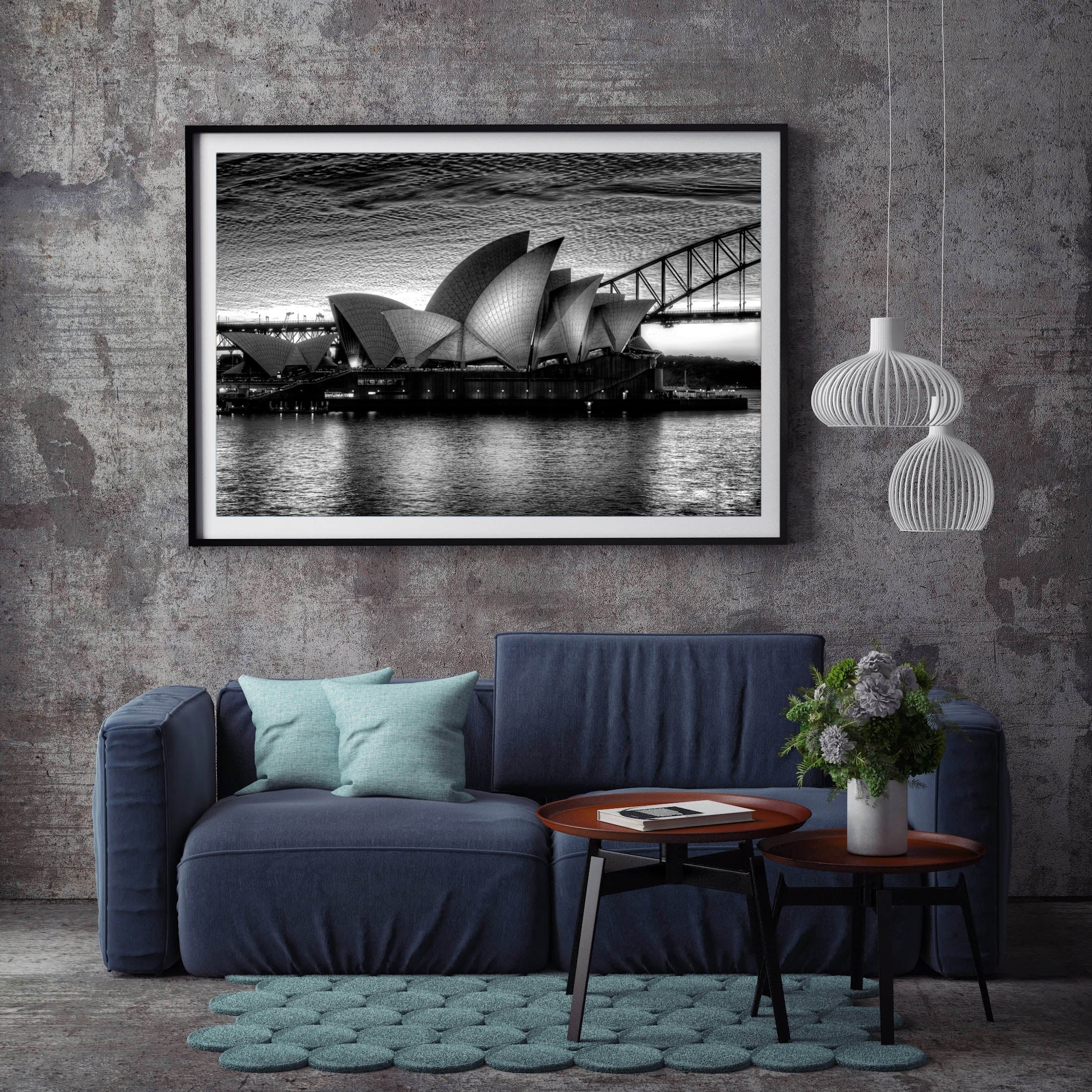 Shimmering Sydney Harbour Wall Art Print