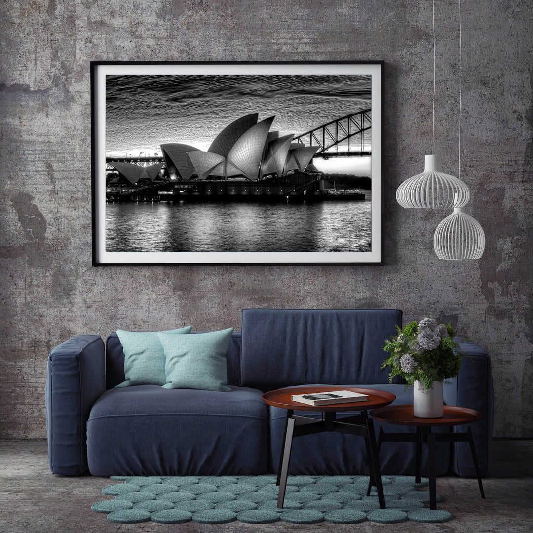 Shimmering Sydney Harbour Wall Art Print