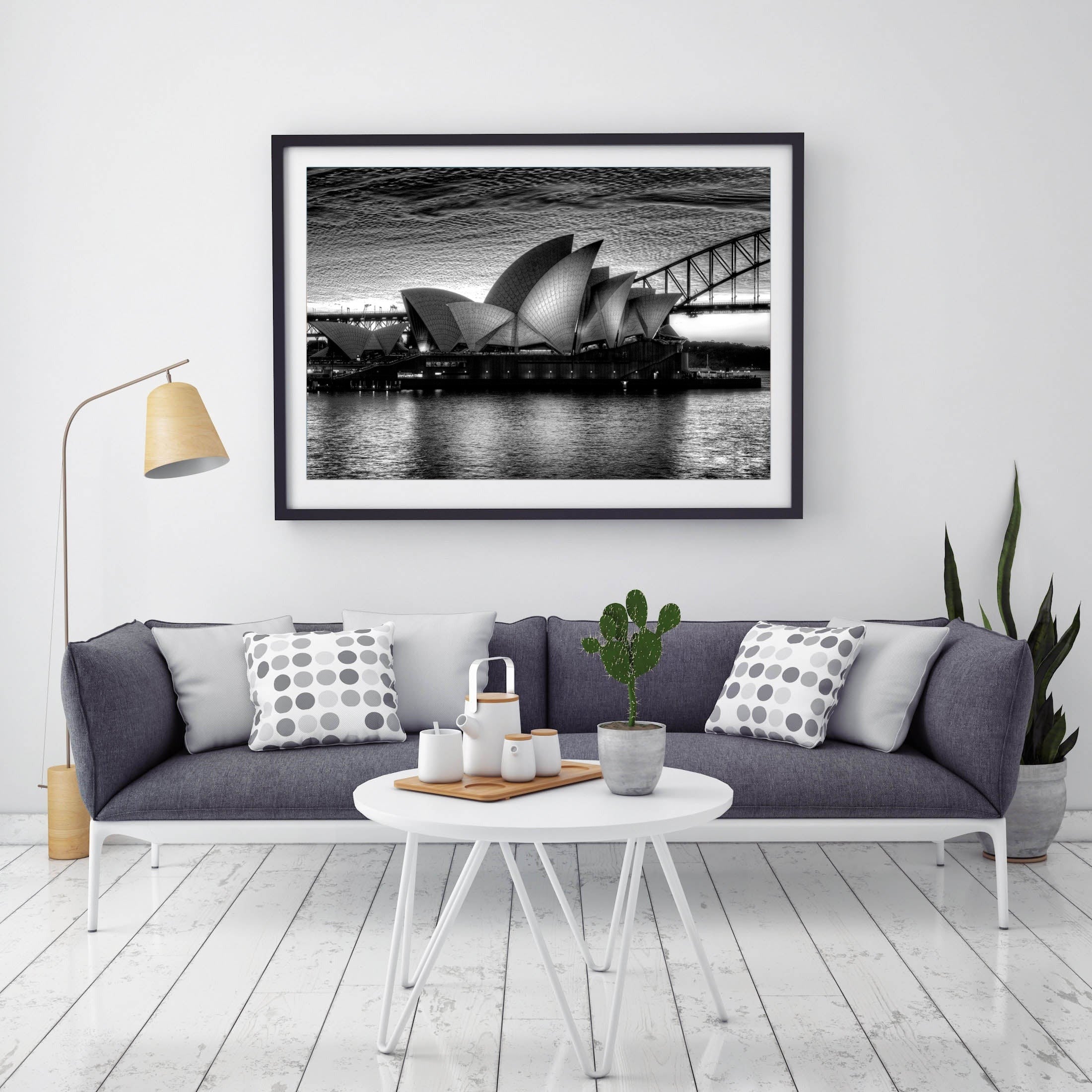 Shimmering Sydney Harbour Wall Art Print