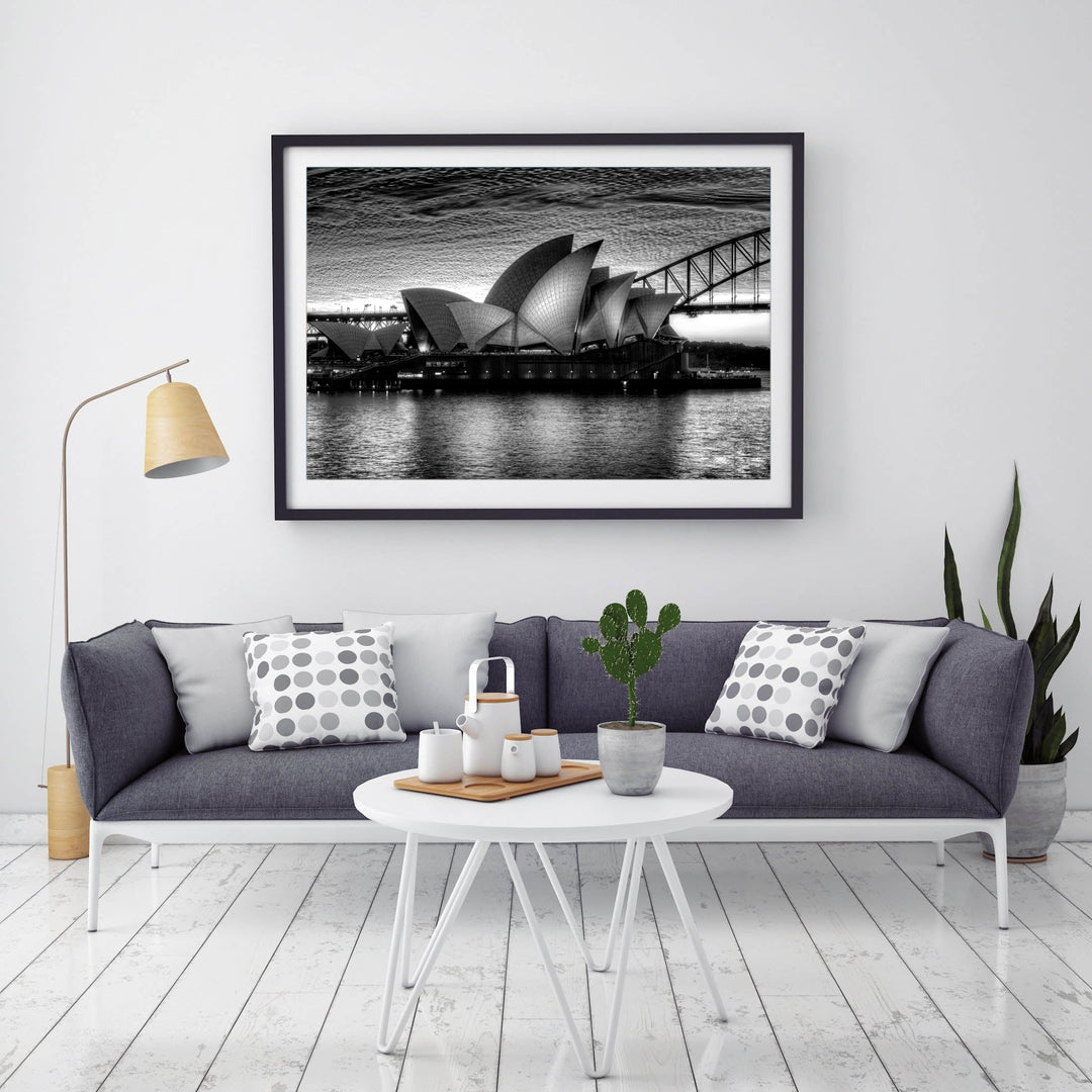 Shimmering Sydney Harbour Wall Art Print