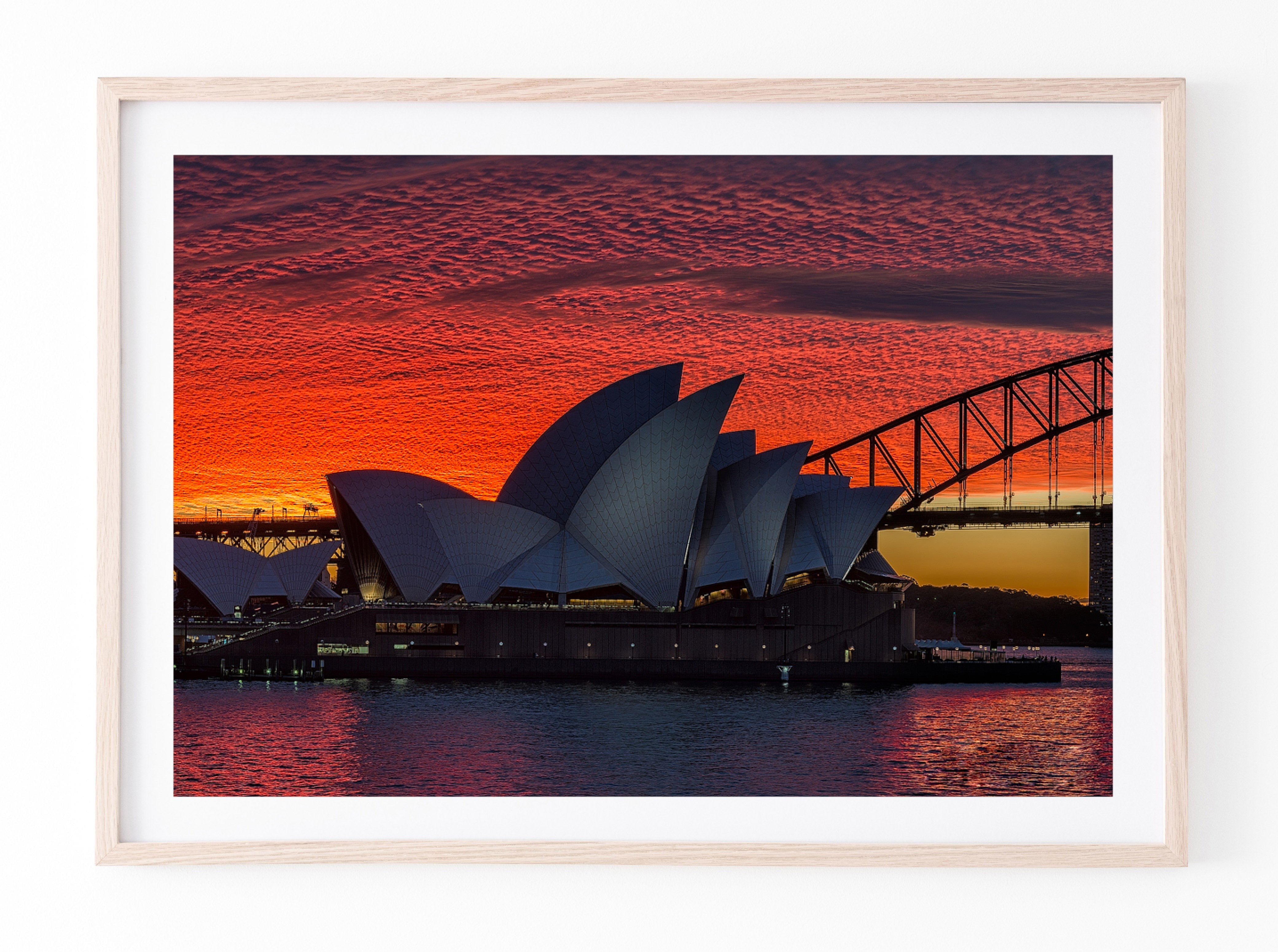 Simply Red, Sydney Harbour print