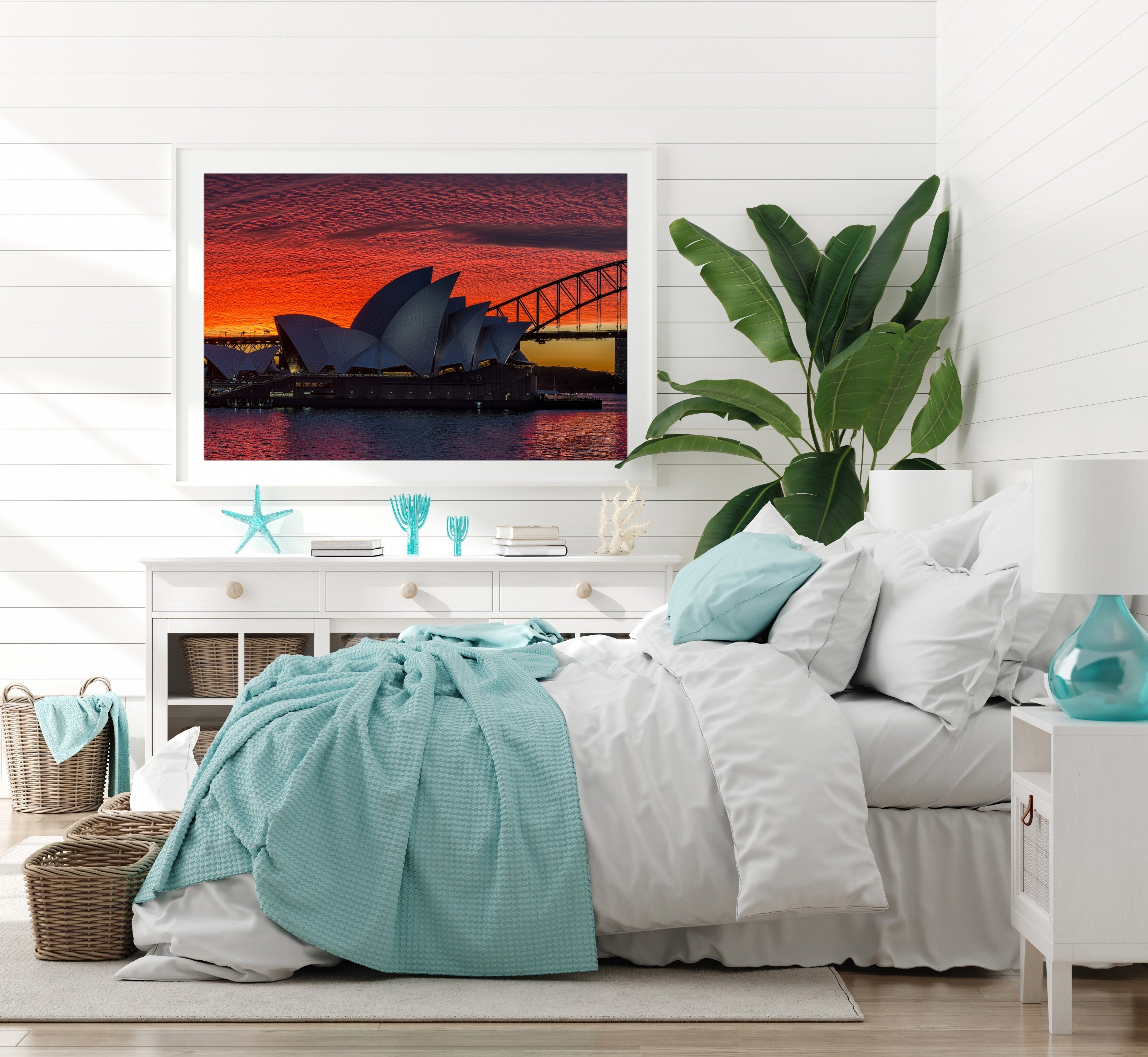 Simply Red, Sydney Harbour print