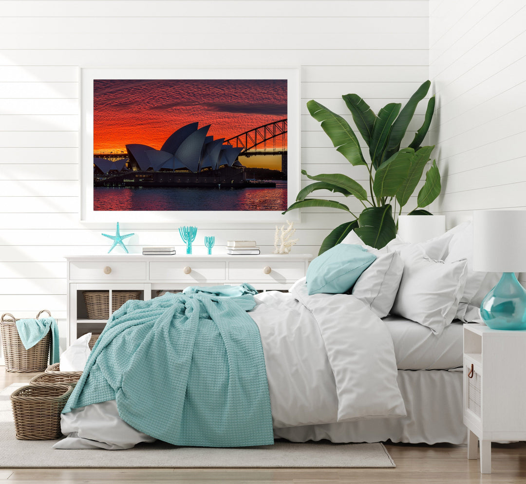 Simply Red, Sydney Harbour print