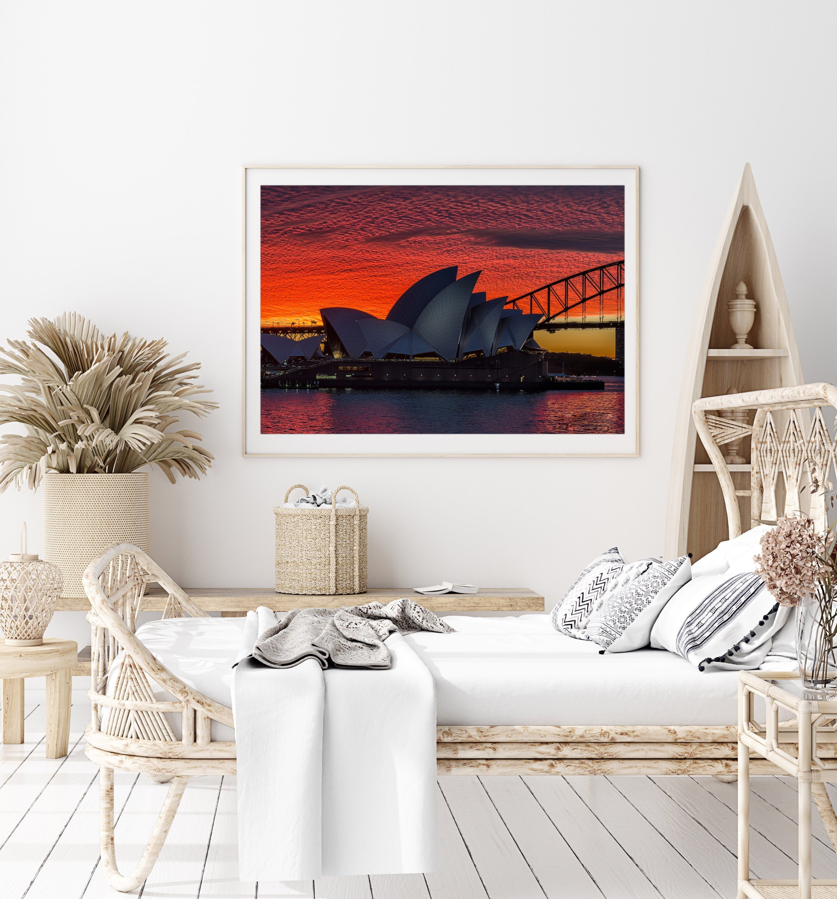 Simply Red, Sydney Harbour print