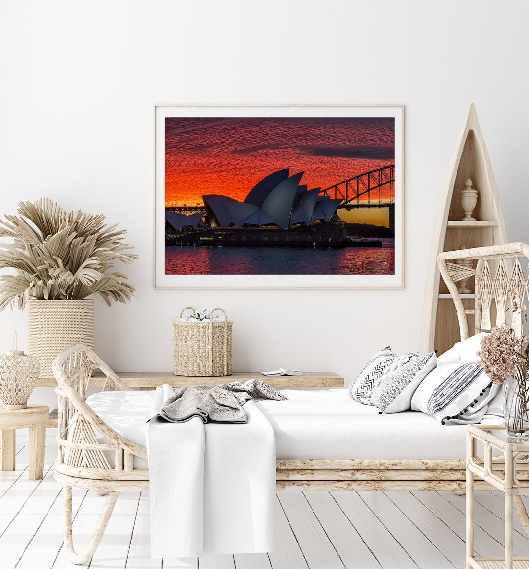 Simply Red, Sydney Harbour print