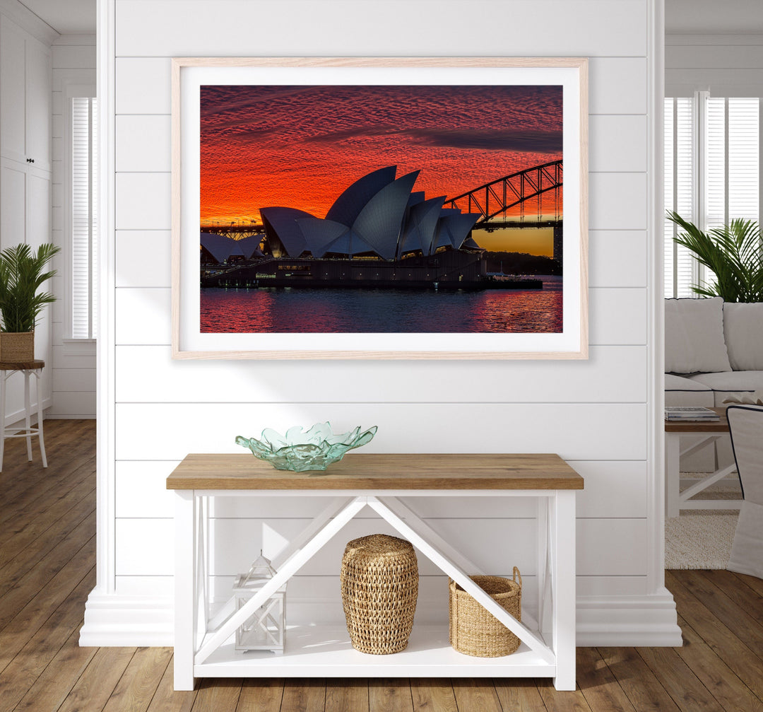 Simply Red, Sydney Harbour print