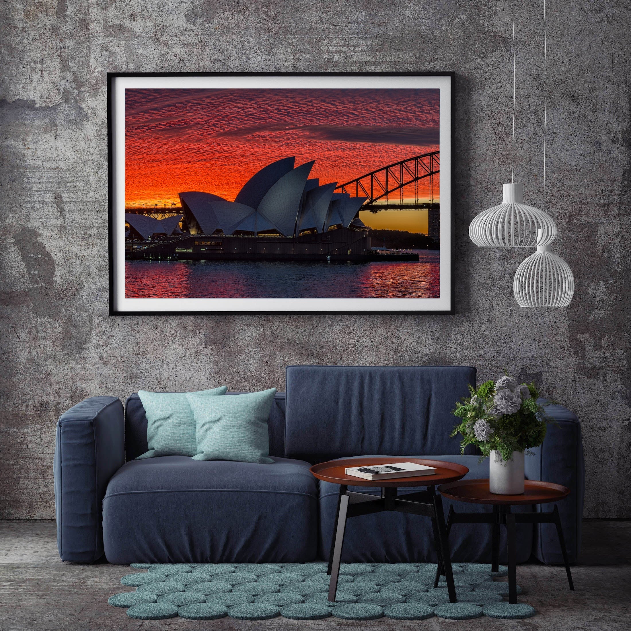 Simply Red, Sydney Harbour print