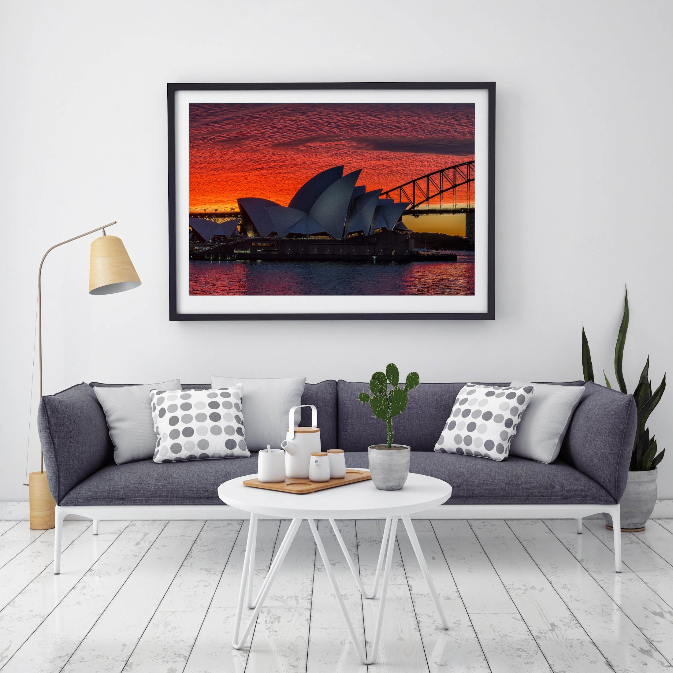 Simply Red, Sydney Harbour print