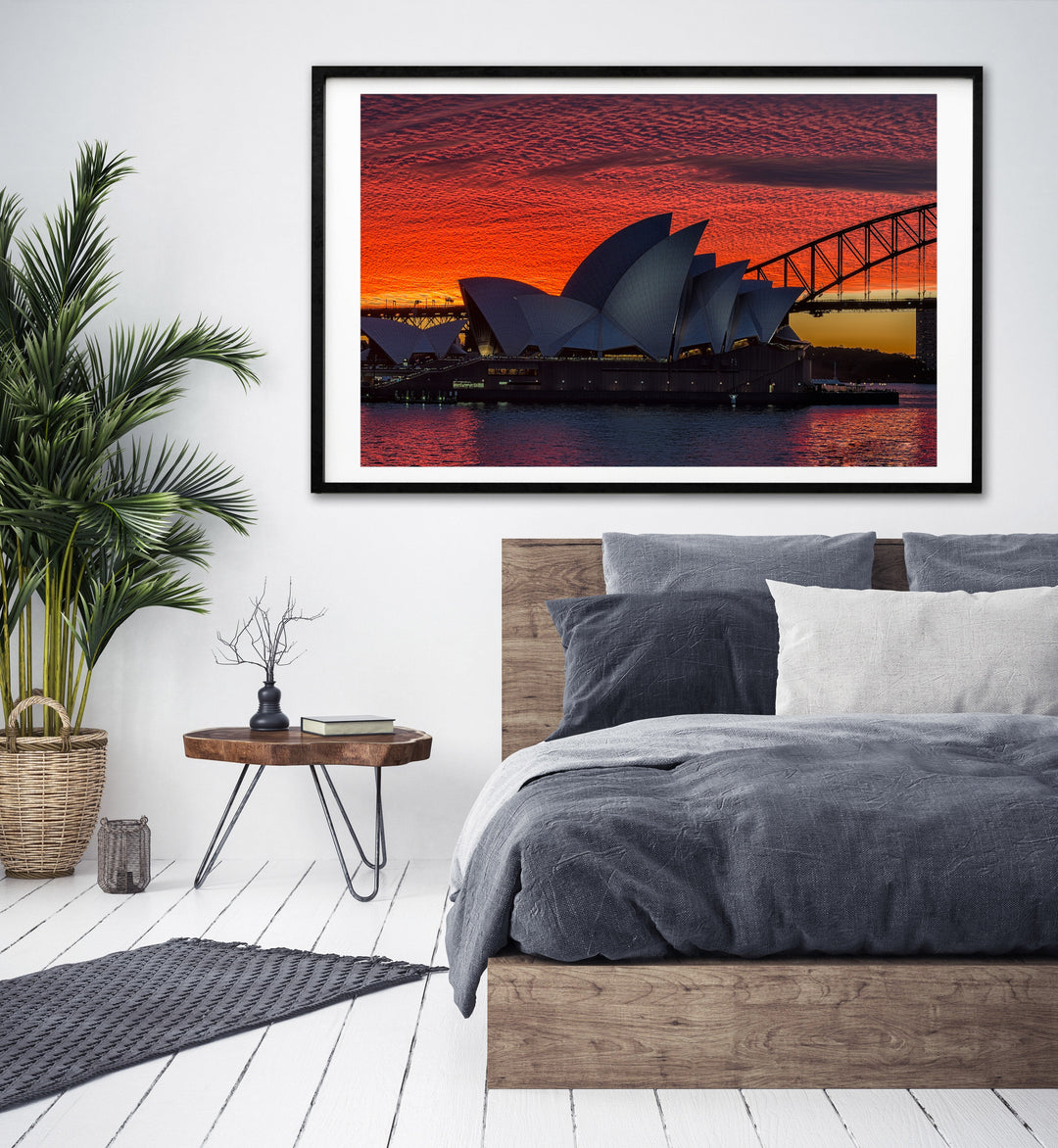 Simply Red, Sydney Harbour print
