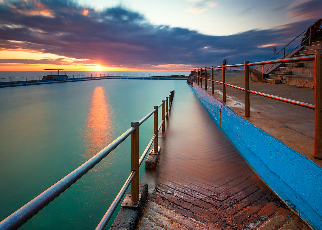 Solitude, Dee Why Rock Pool print