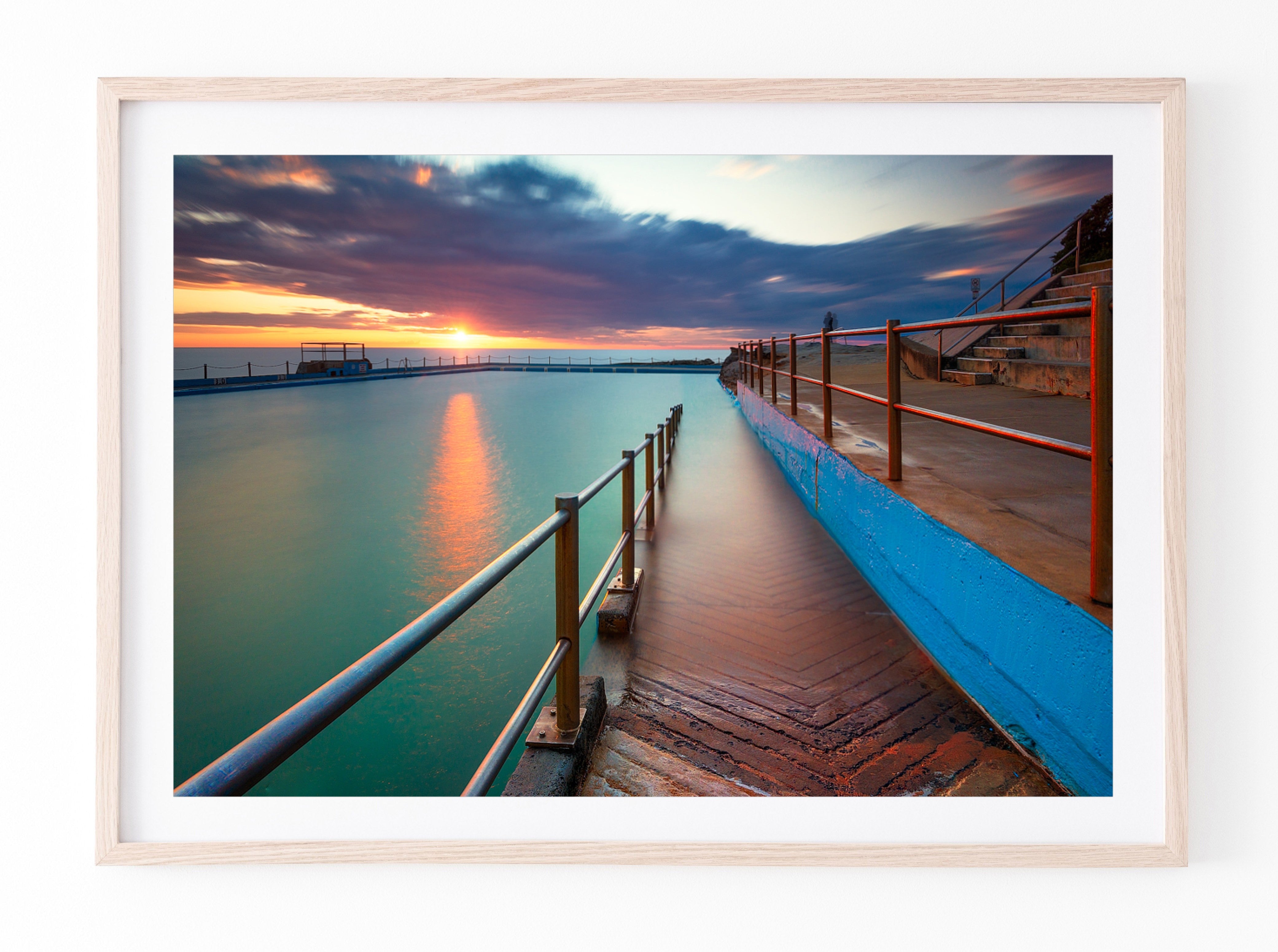 Solitude, Dee Why Rock Pool print