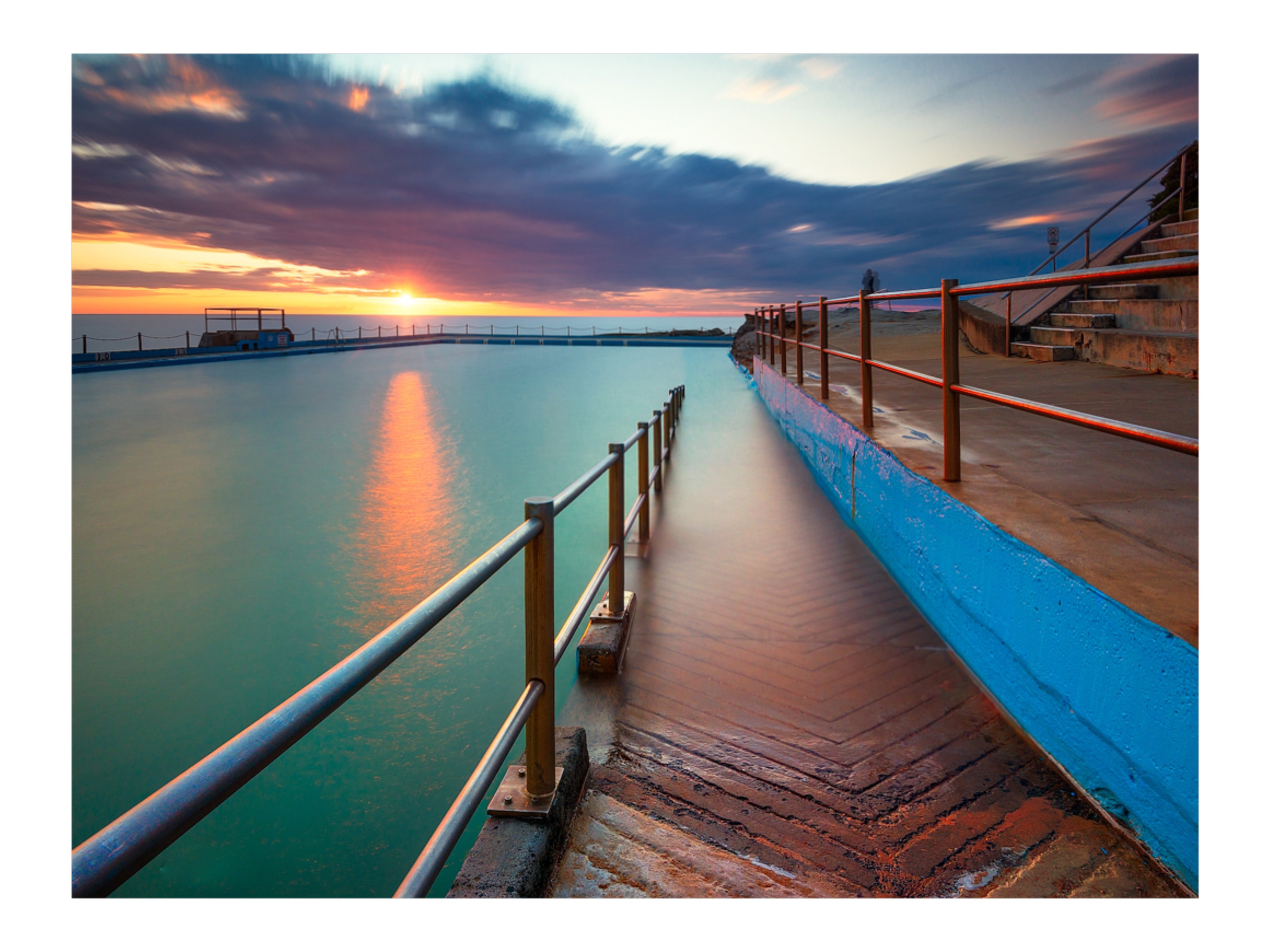 Solitude, Dee Why Rock Pool print