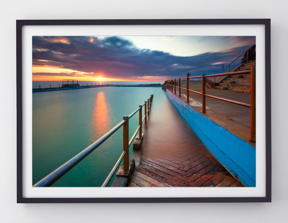 Solitude, Dee Why Rock Pool print