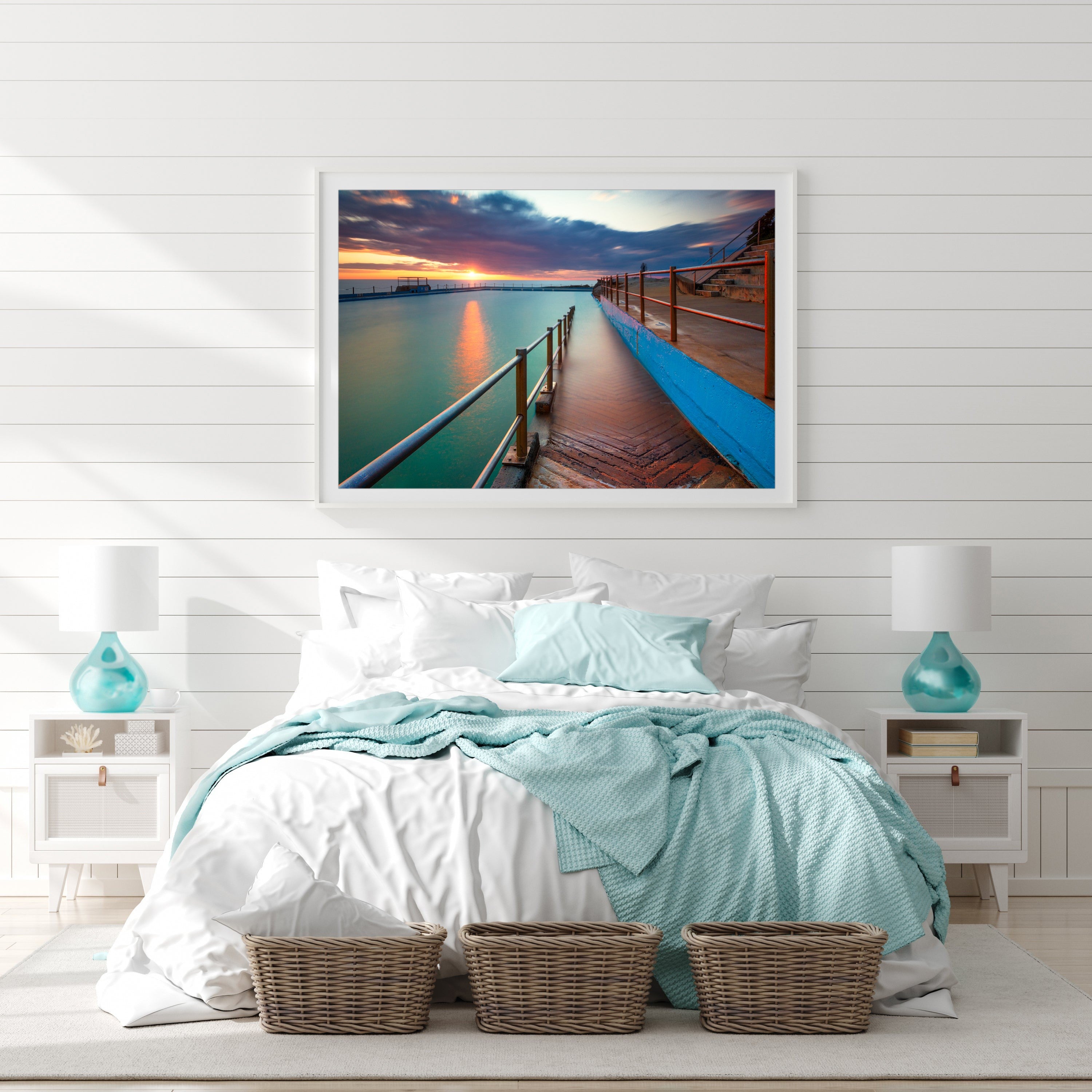 Solitude, Dee Why Rock Pool print