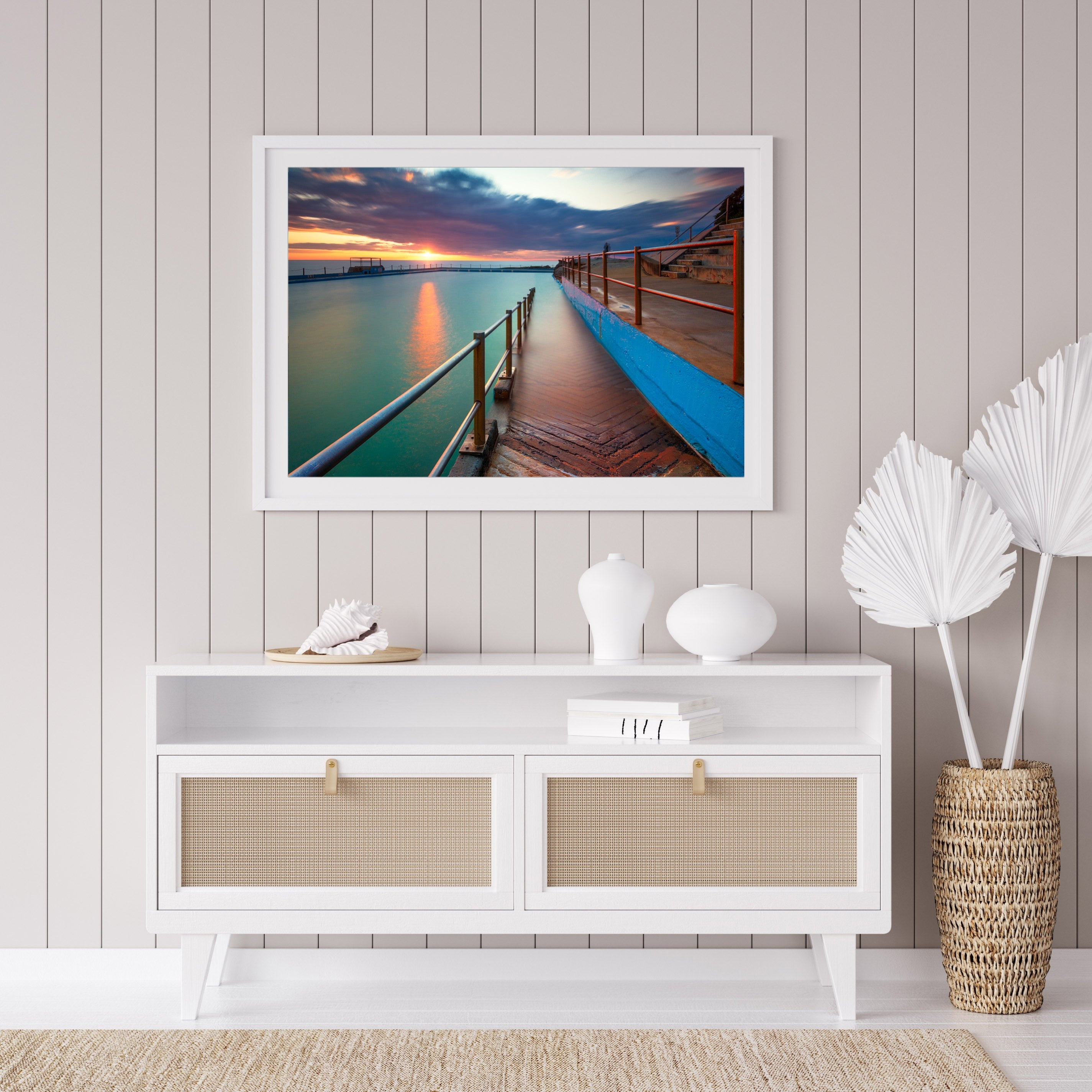Solitude, Dee Why Rock Pool print