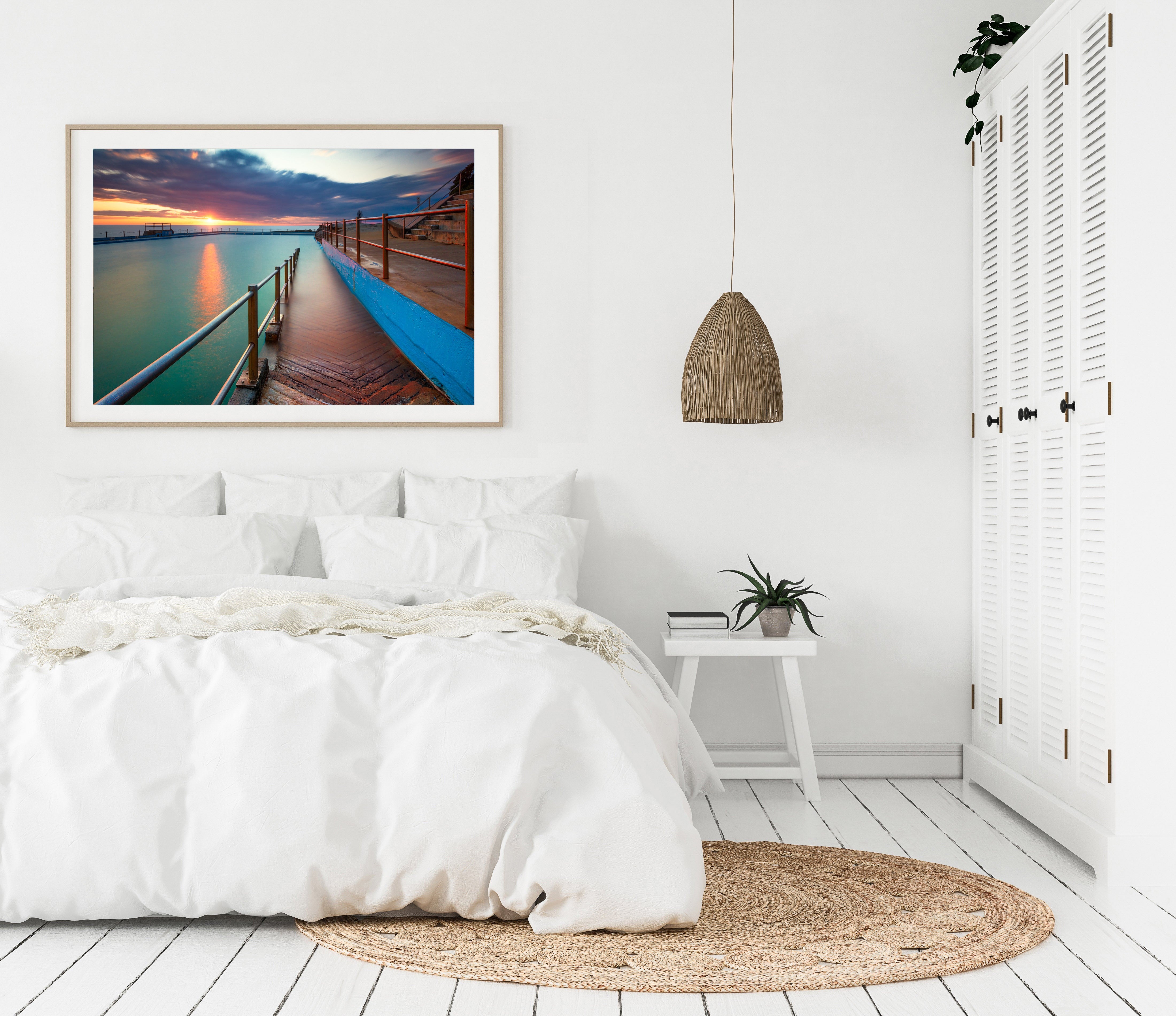Solitude, Dee Why Rock Pool print