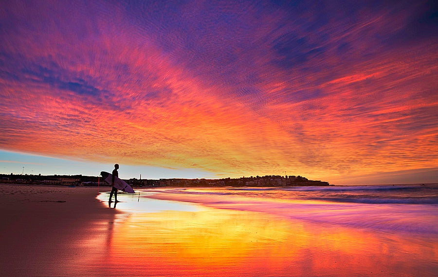Solstice, Bondi Beach Beach print