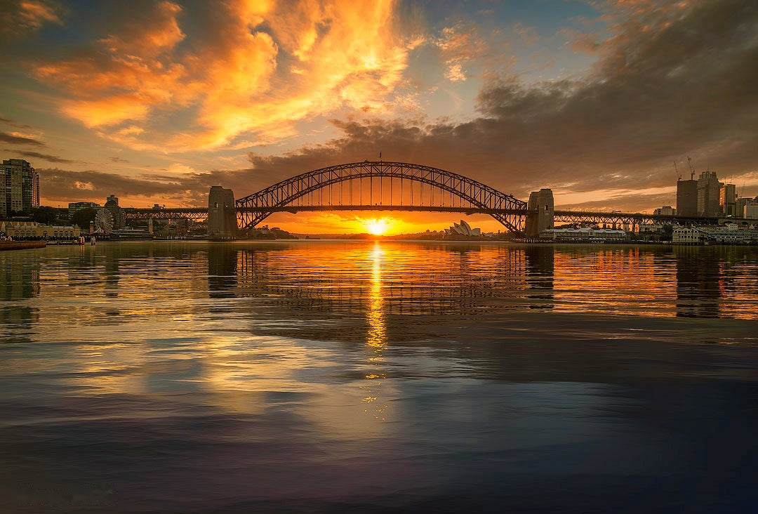 Spotlight, Sydney Harbour, fine art photograph by Richard Hirst