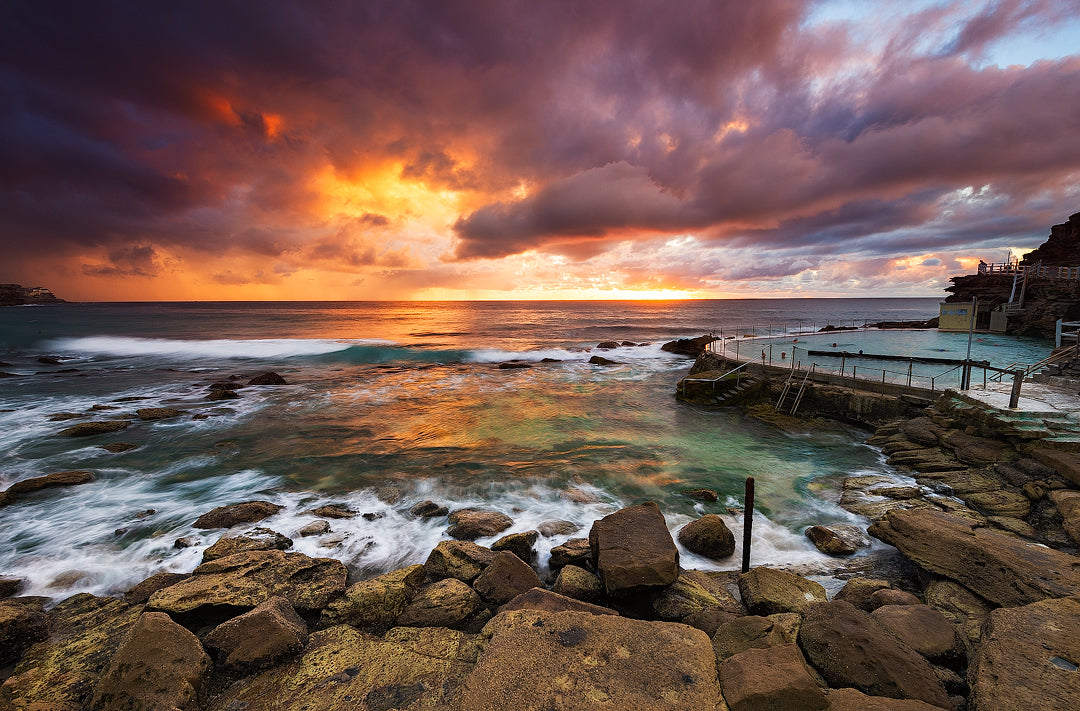 Stormy, Bronte Baths print