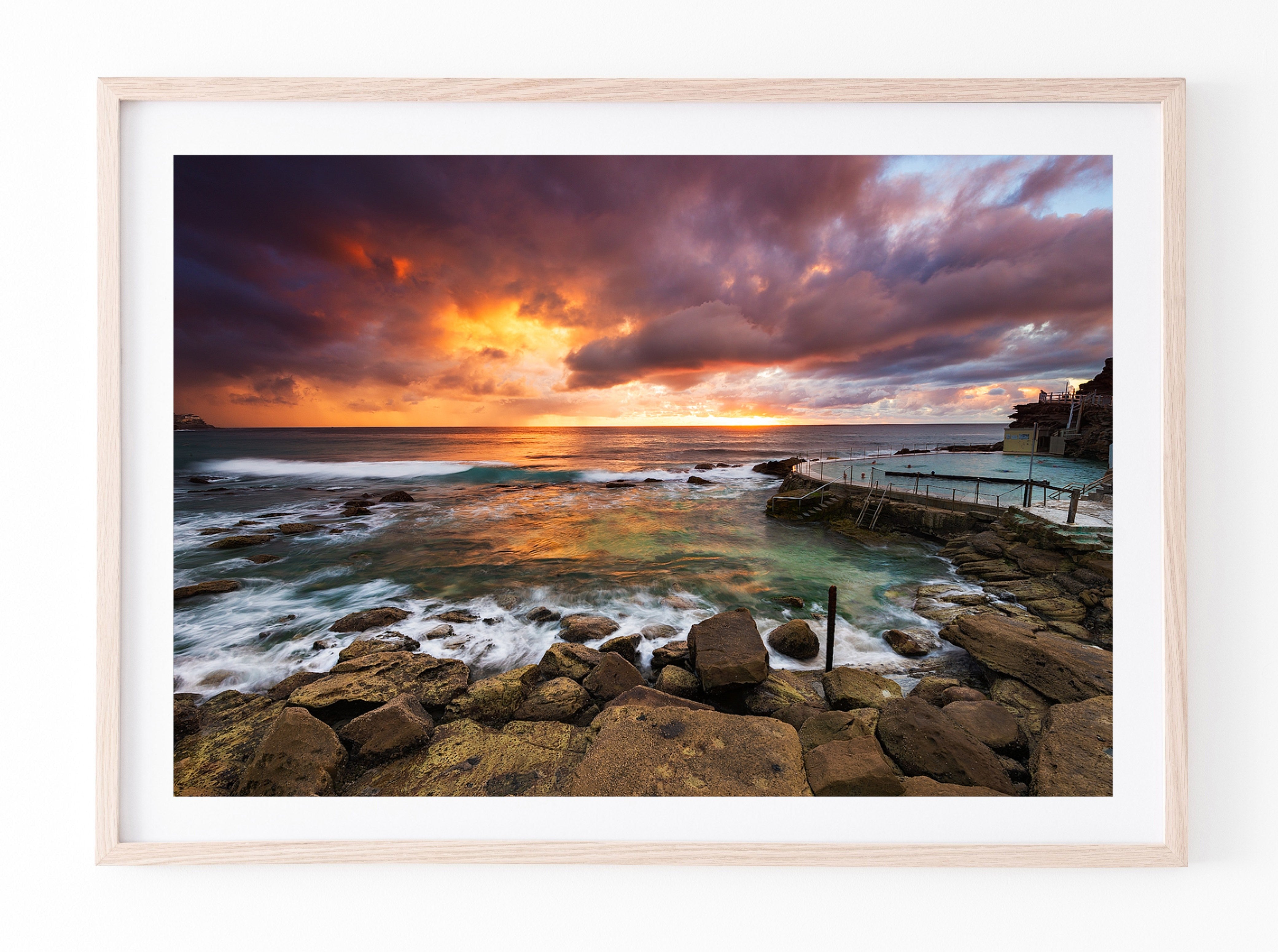 Stormy, Bronte Baths print