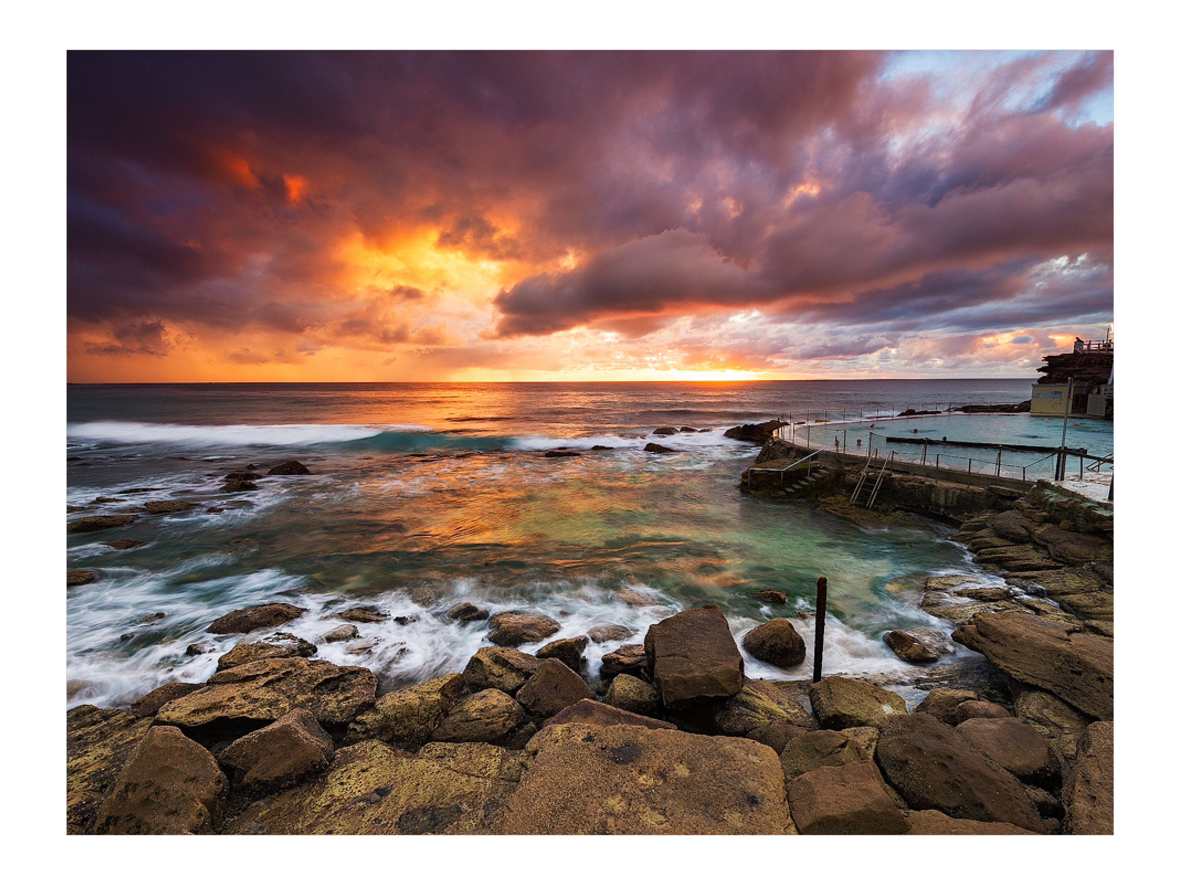 Stormy, Bronte Baths print