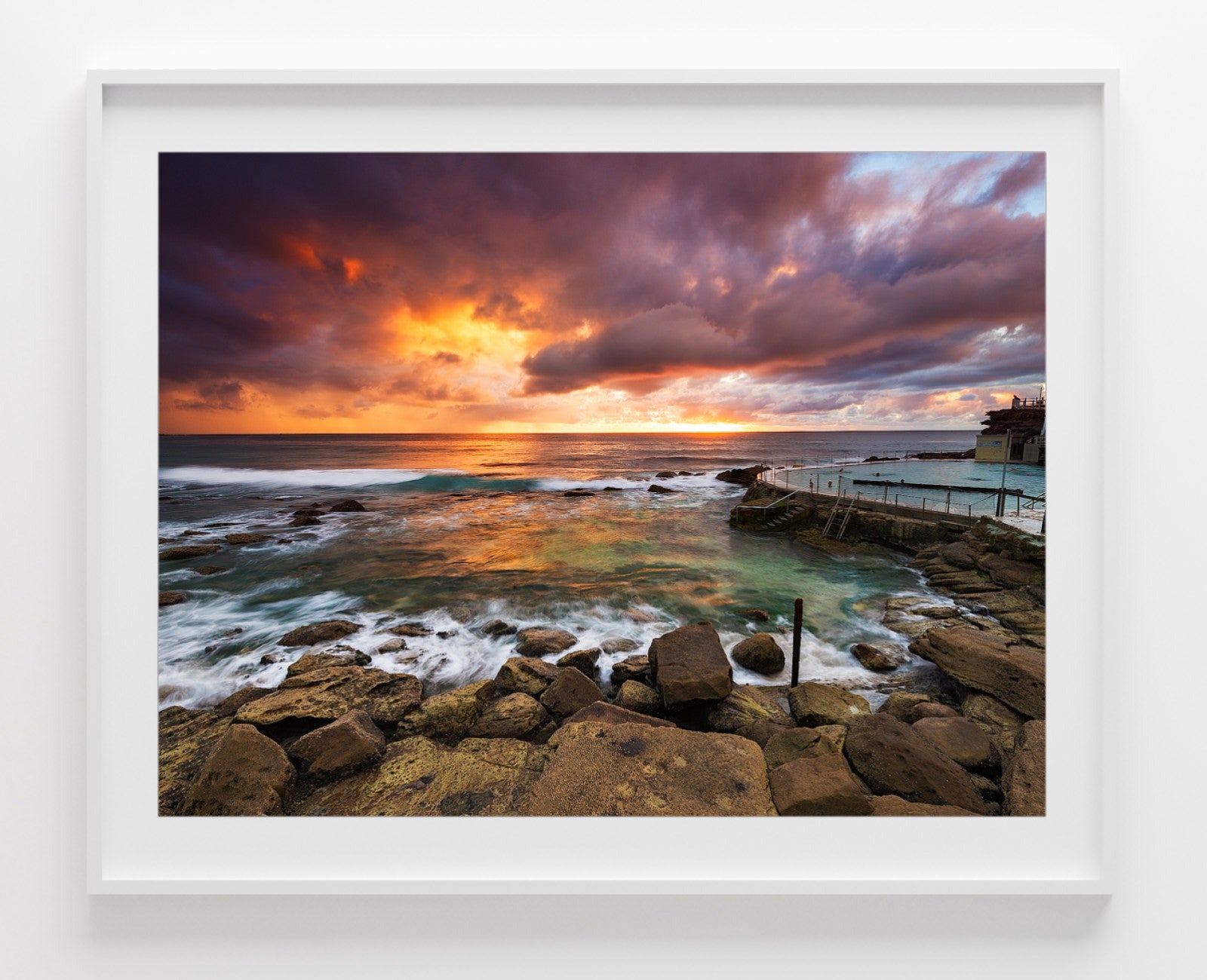 Stormy, Bronte Baths print