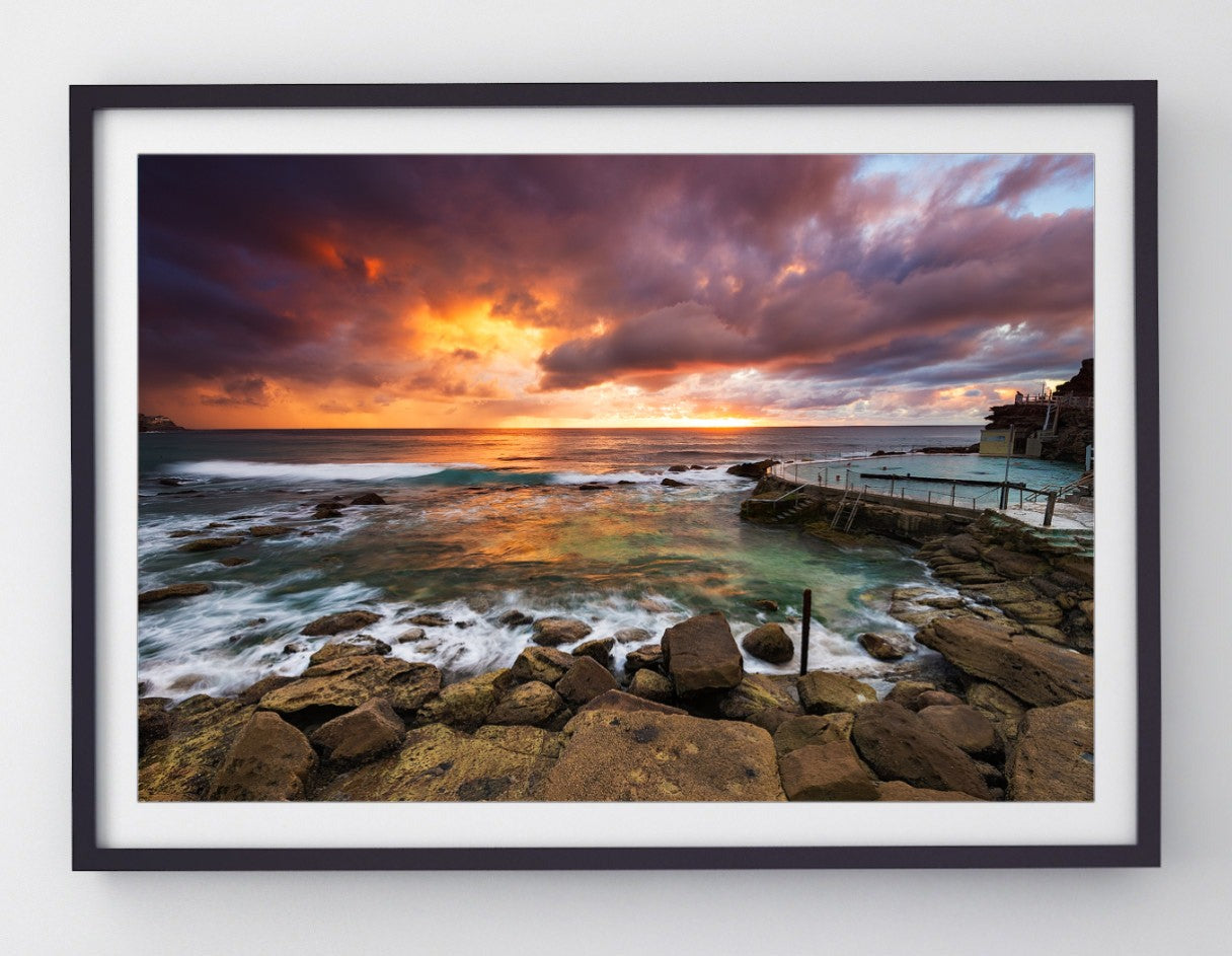 Stormy, Bronte Baths print