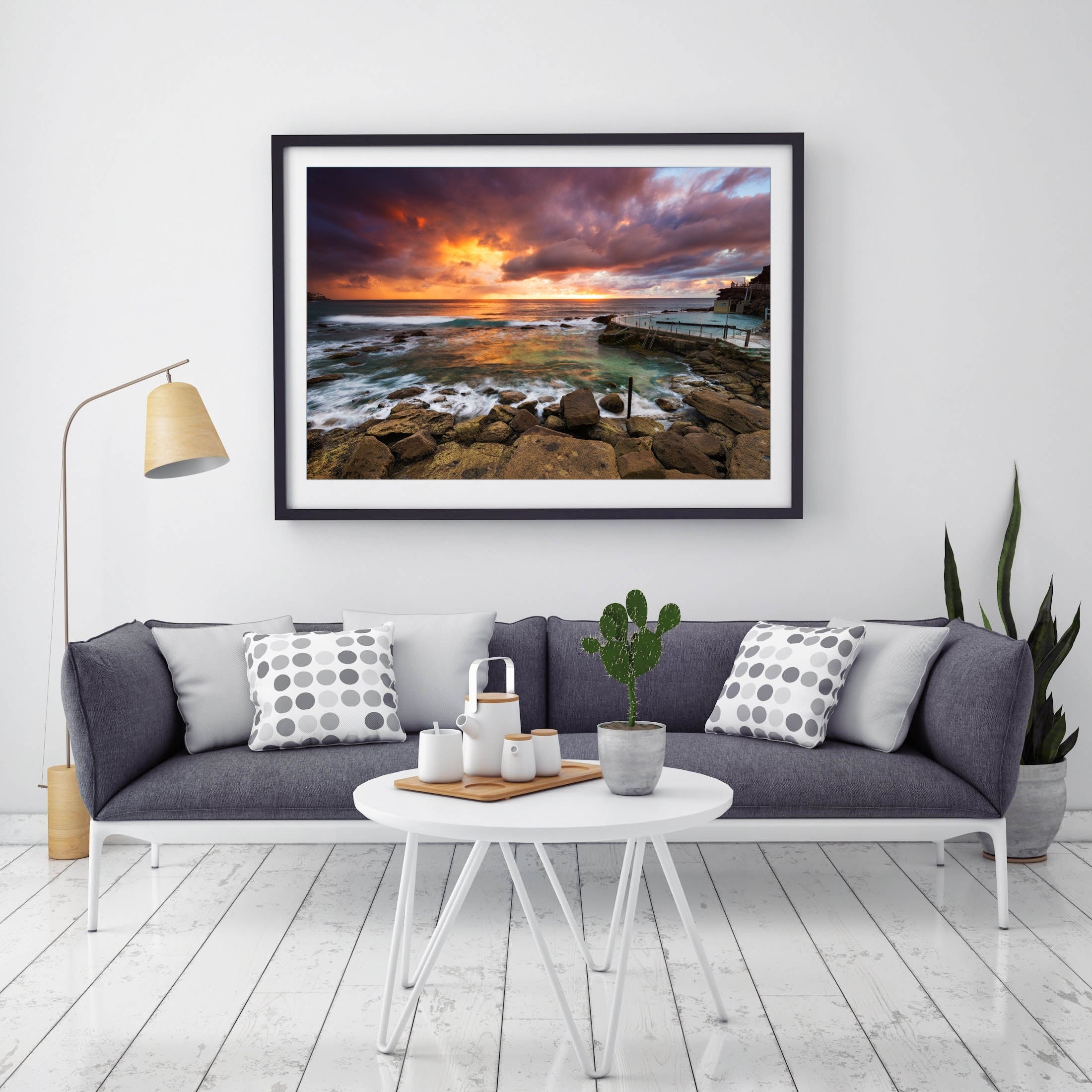 Stormy, Bronte Baths print
