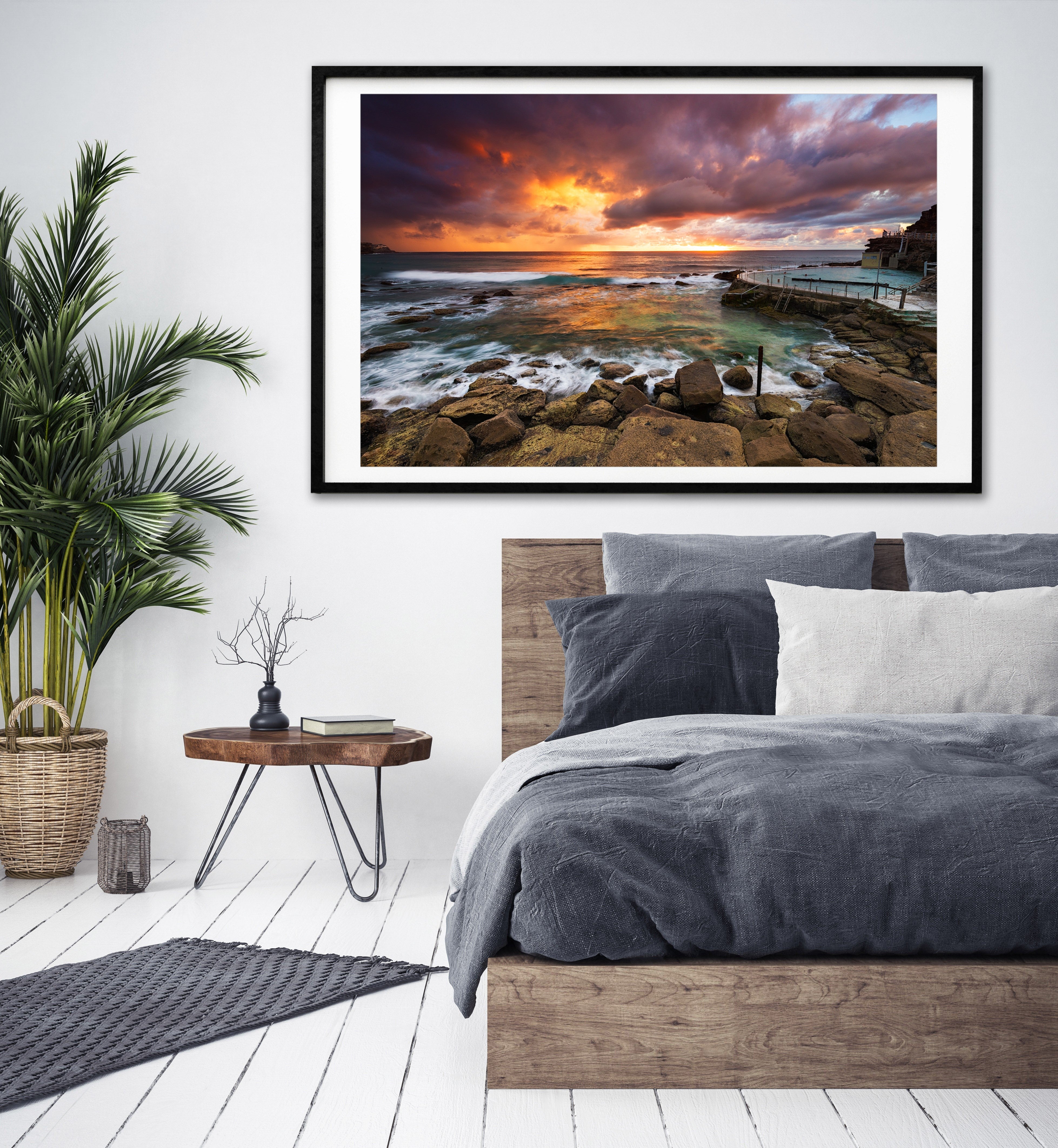 Stormy, Bronte Baths print