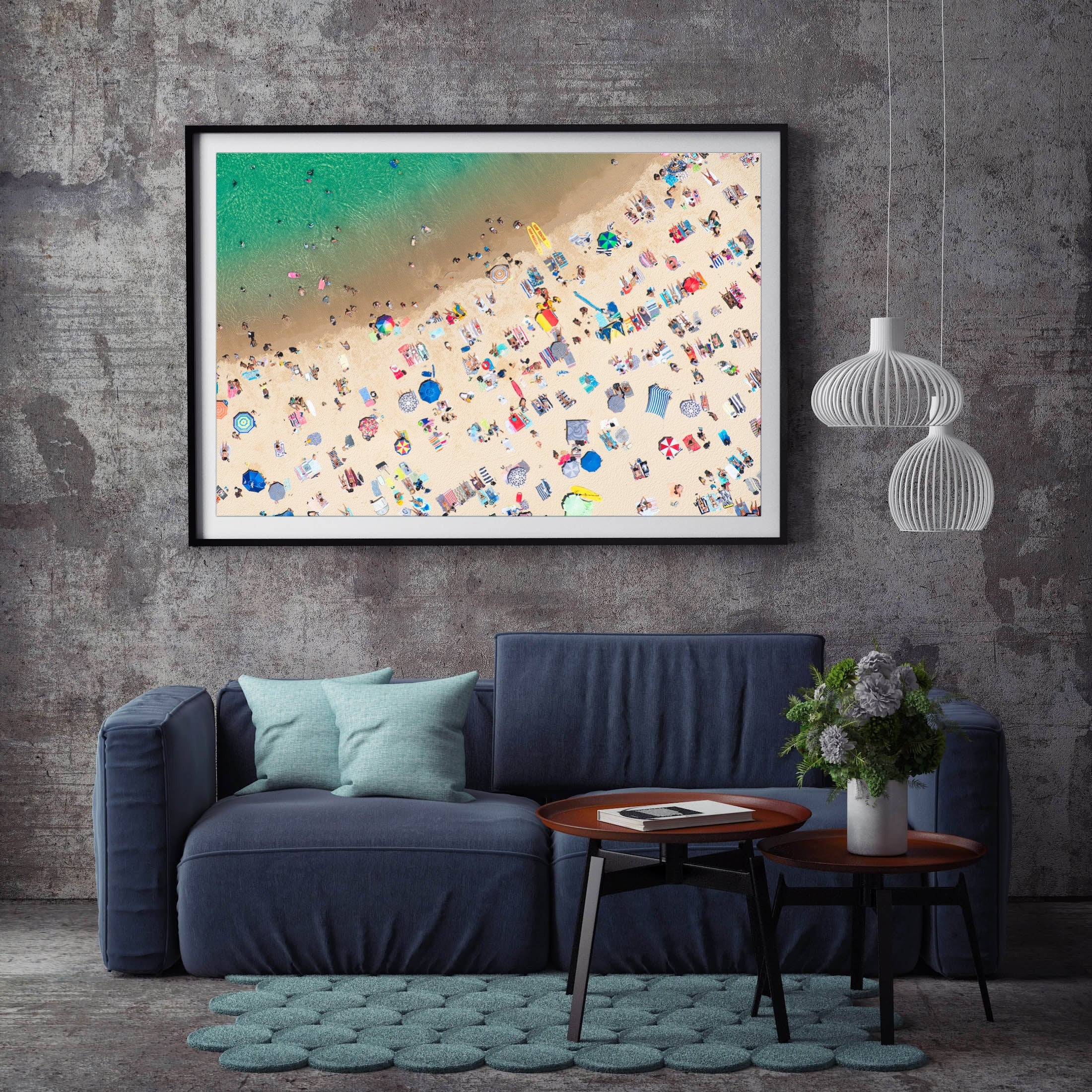 Summer Colours, Bondi Beach print