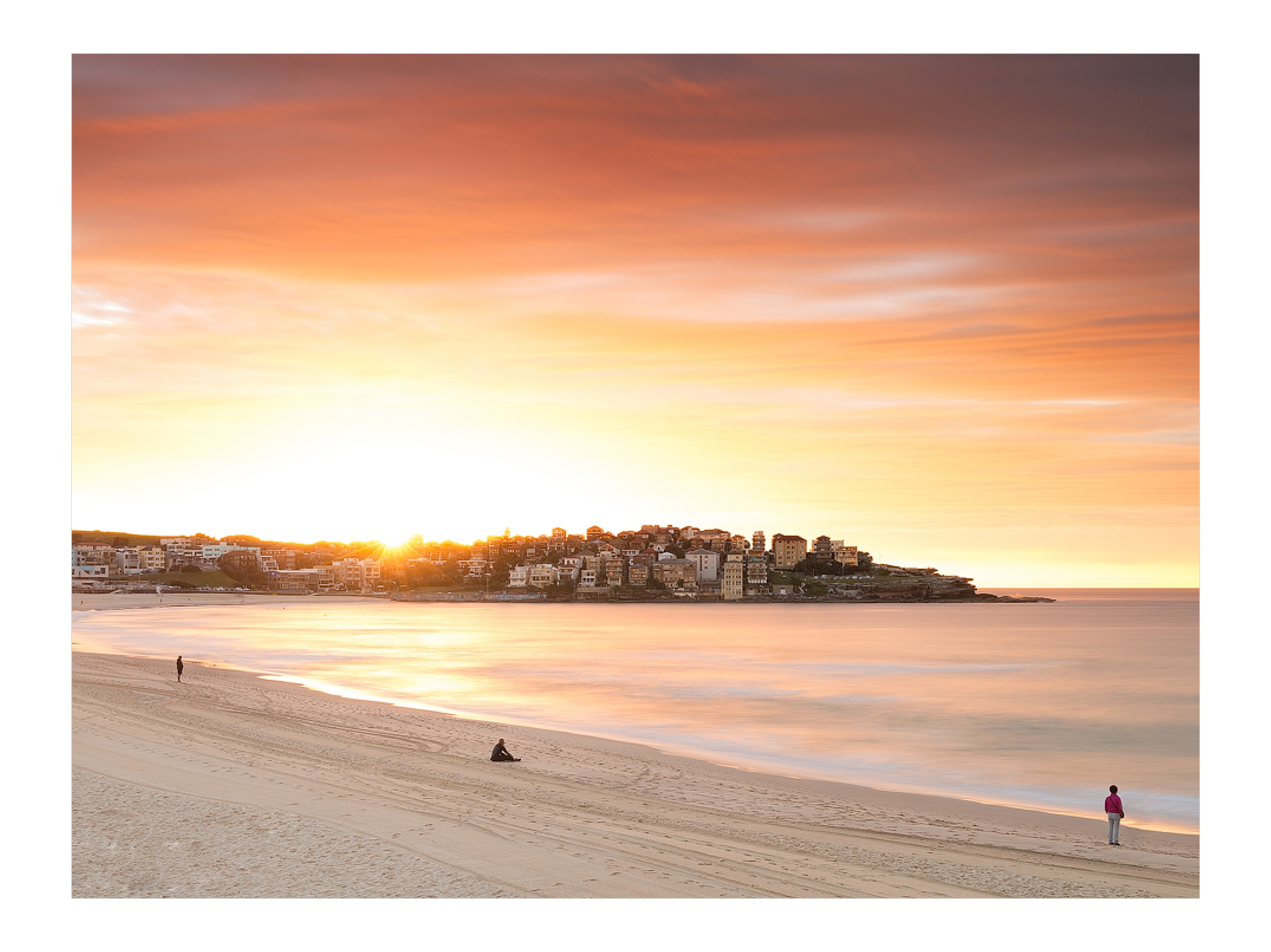Sun Salute, Bondi Beach print