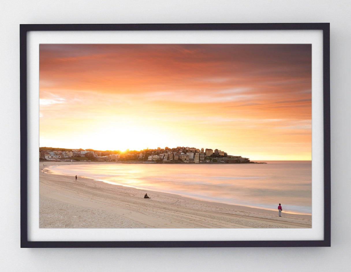 Sun Salute, Bondi Beach print