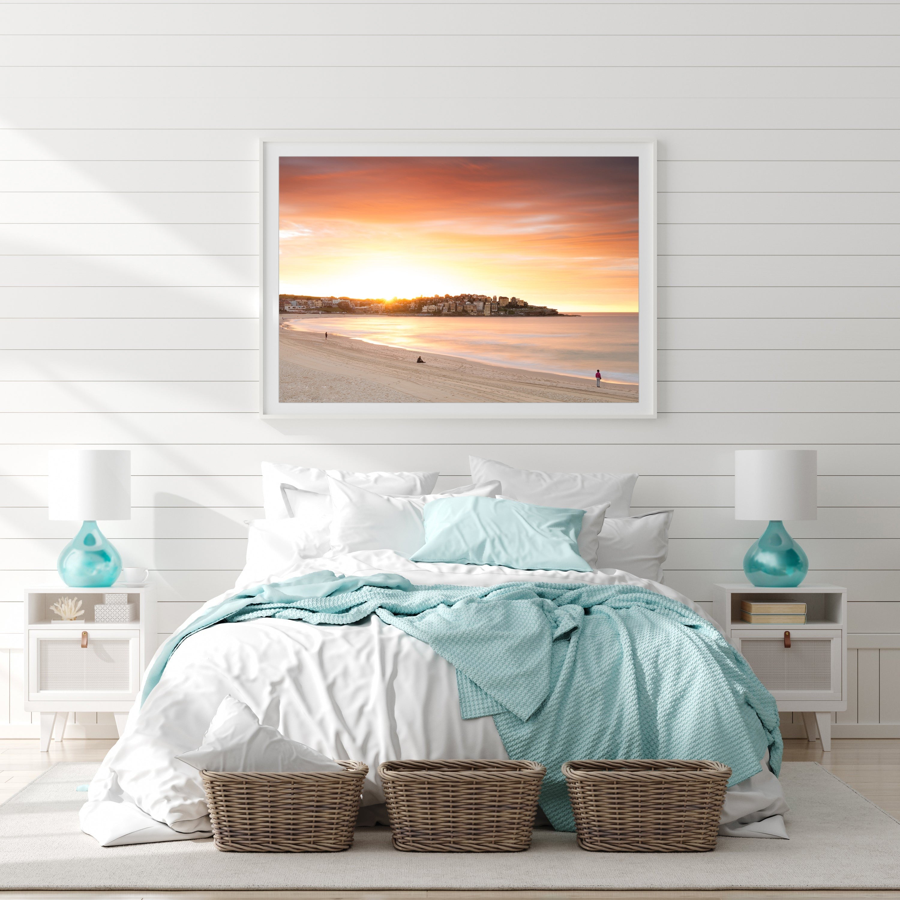 Sun Salute, Bondi Beach print