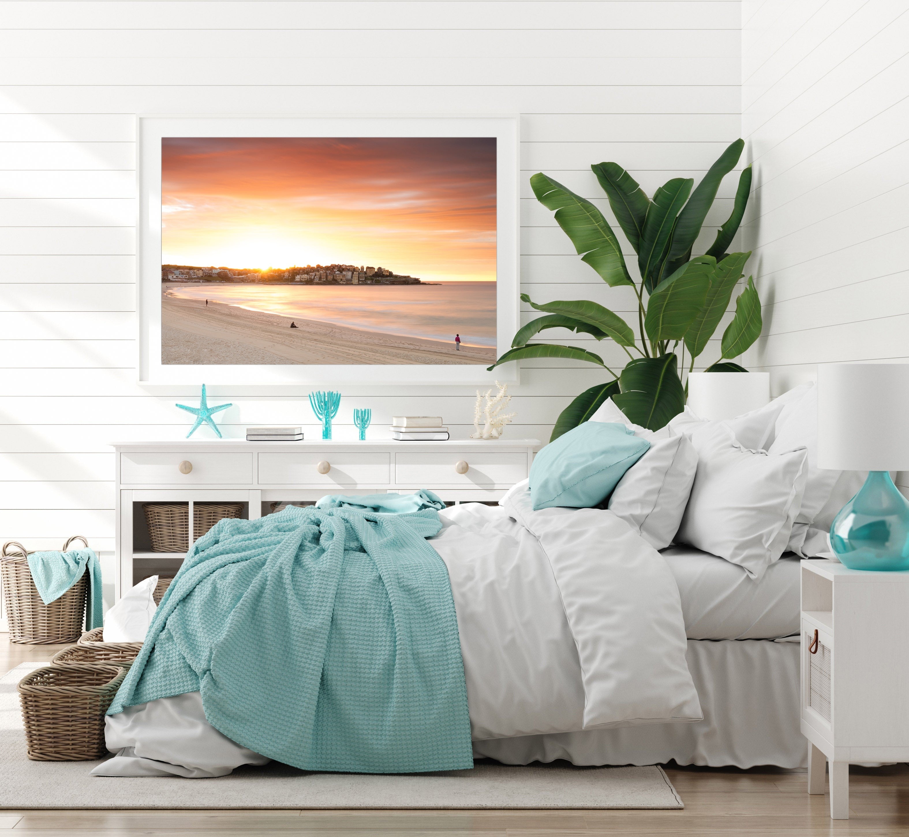 Sun Salute, Bondi Beach print