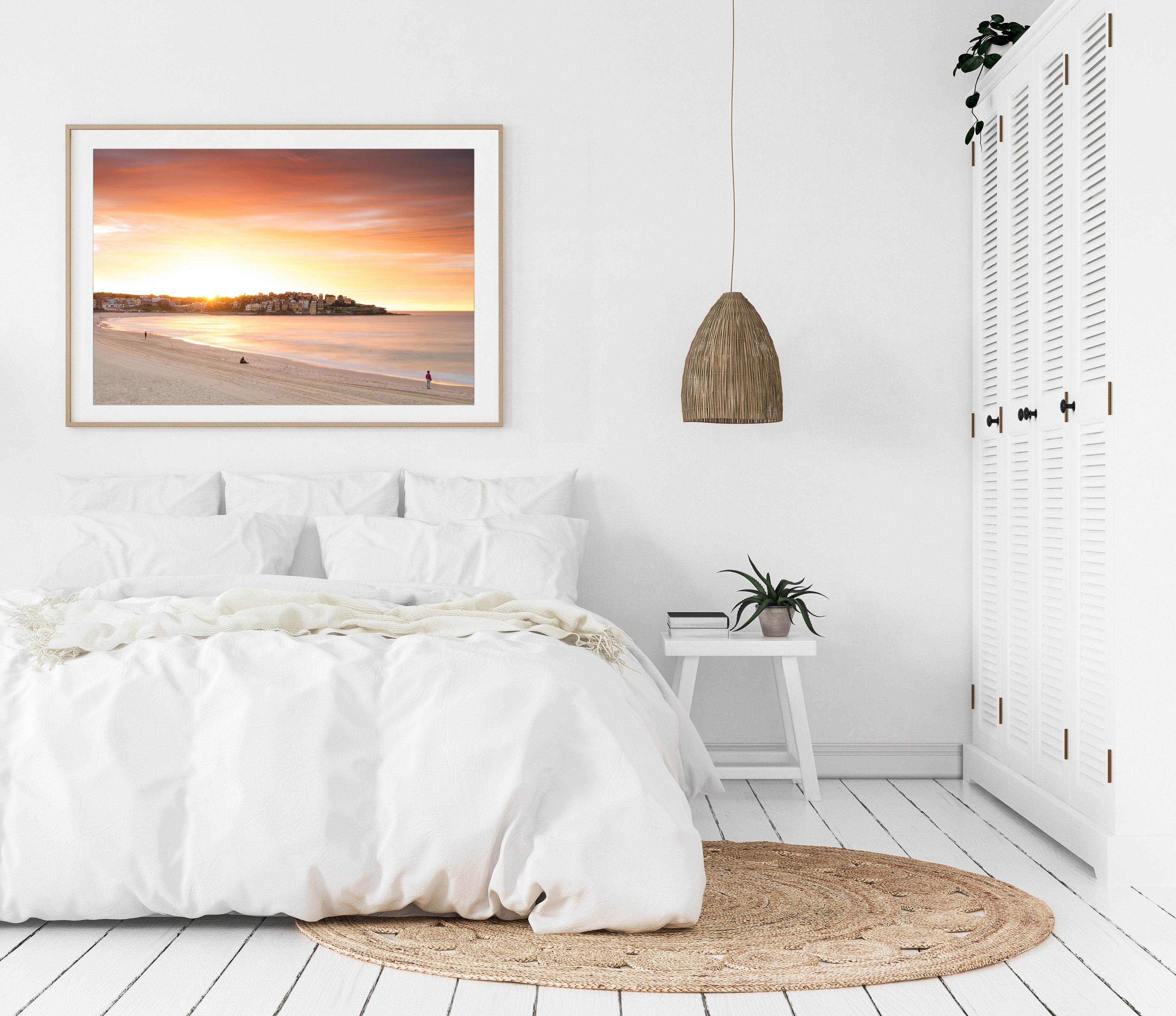 Sun Salute, Bondi Beach print