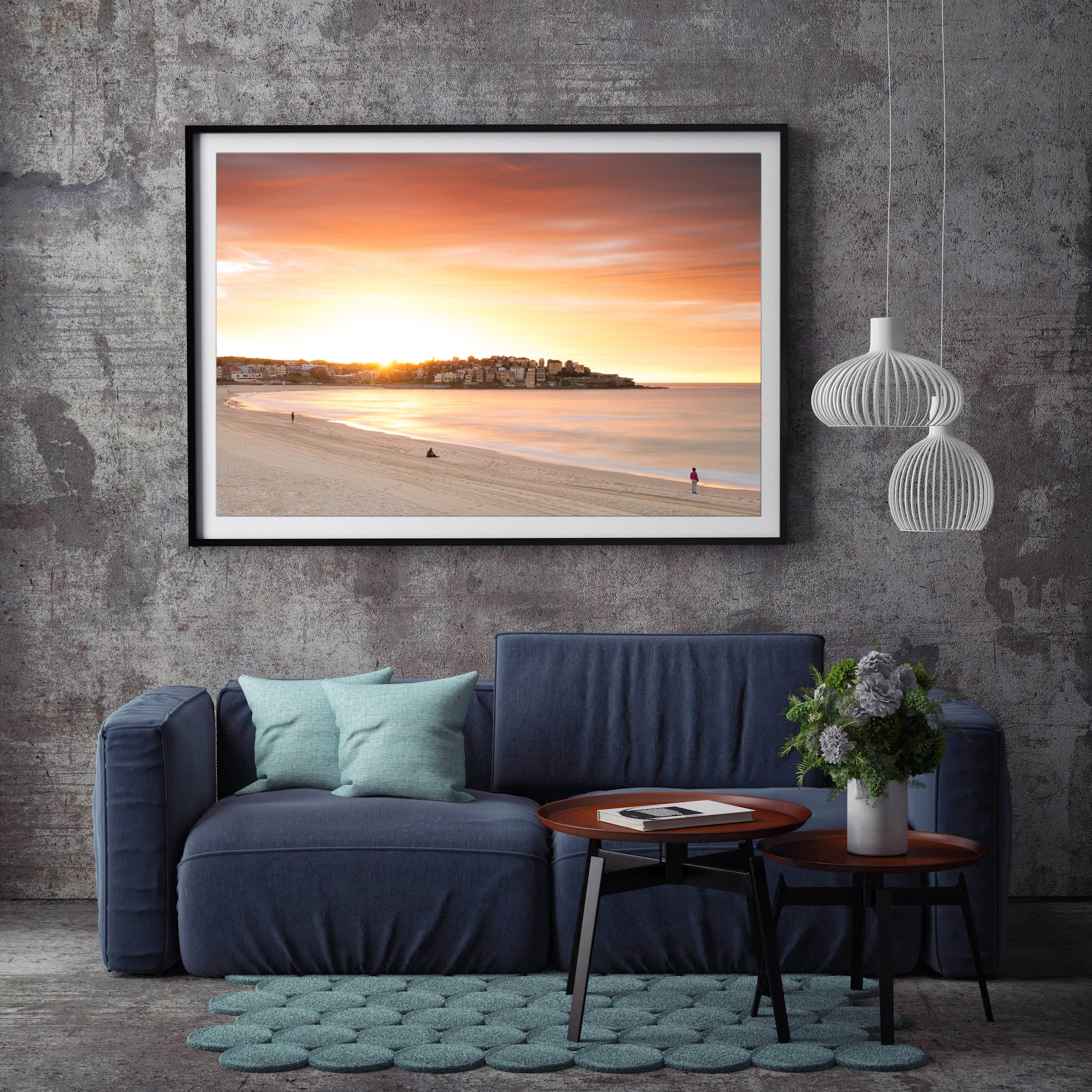 Sun Salute, Bondi Beach print