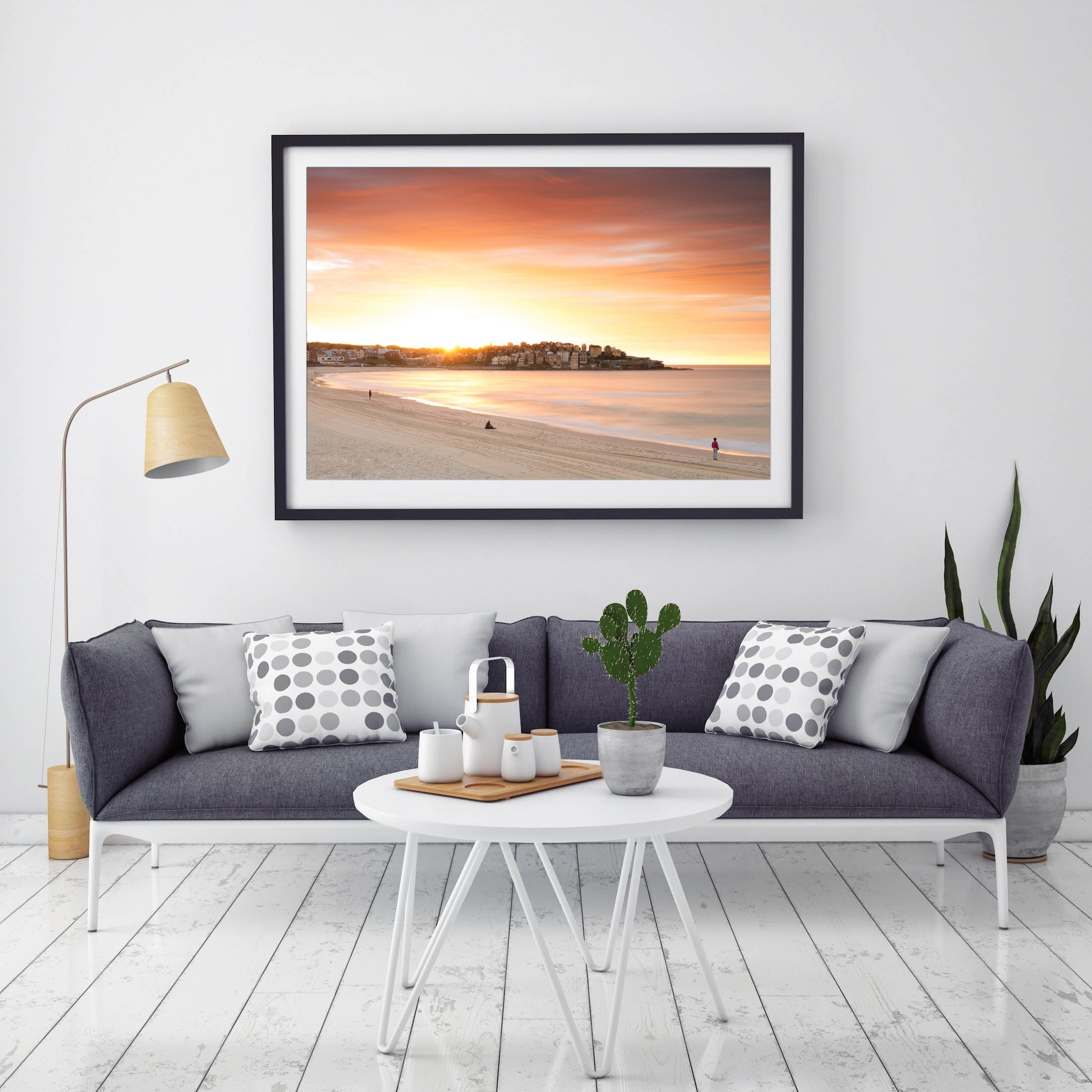 Sun Salute, Bondi Beach print