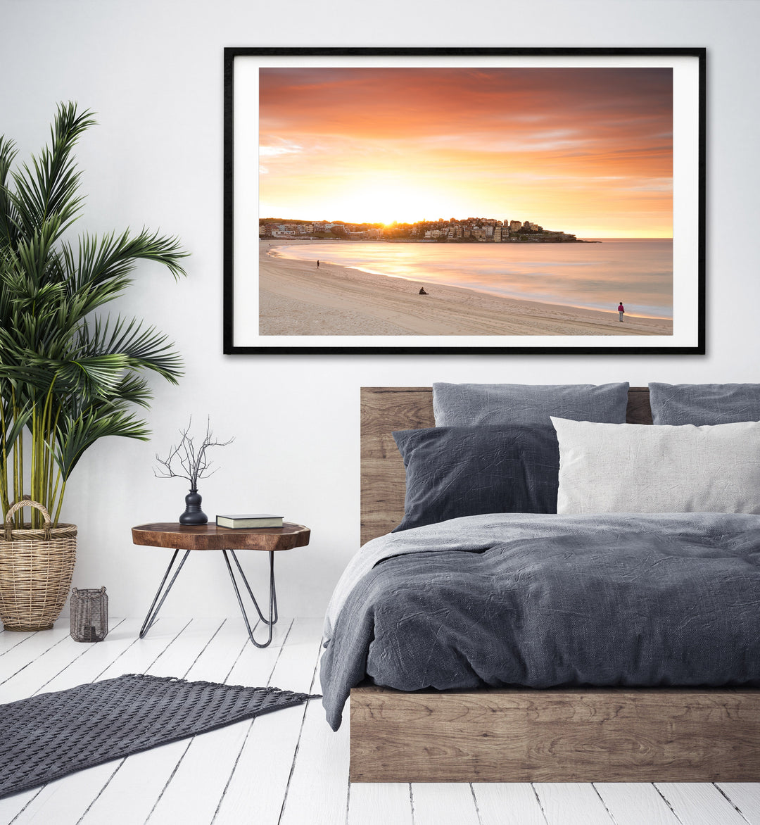 Sun Salute, Bondi Beach print