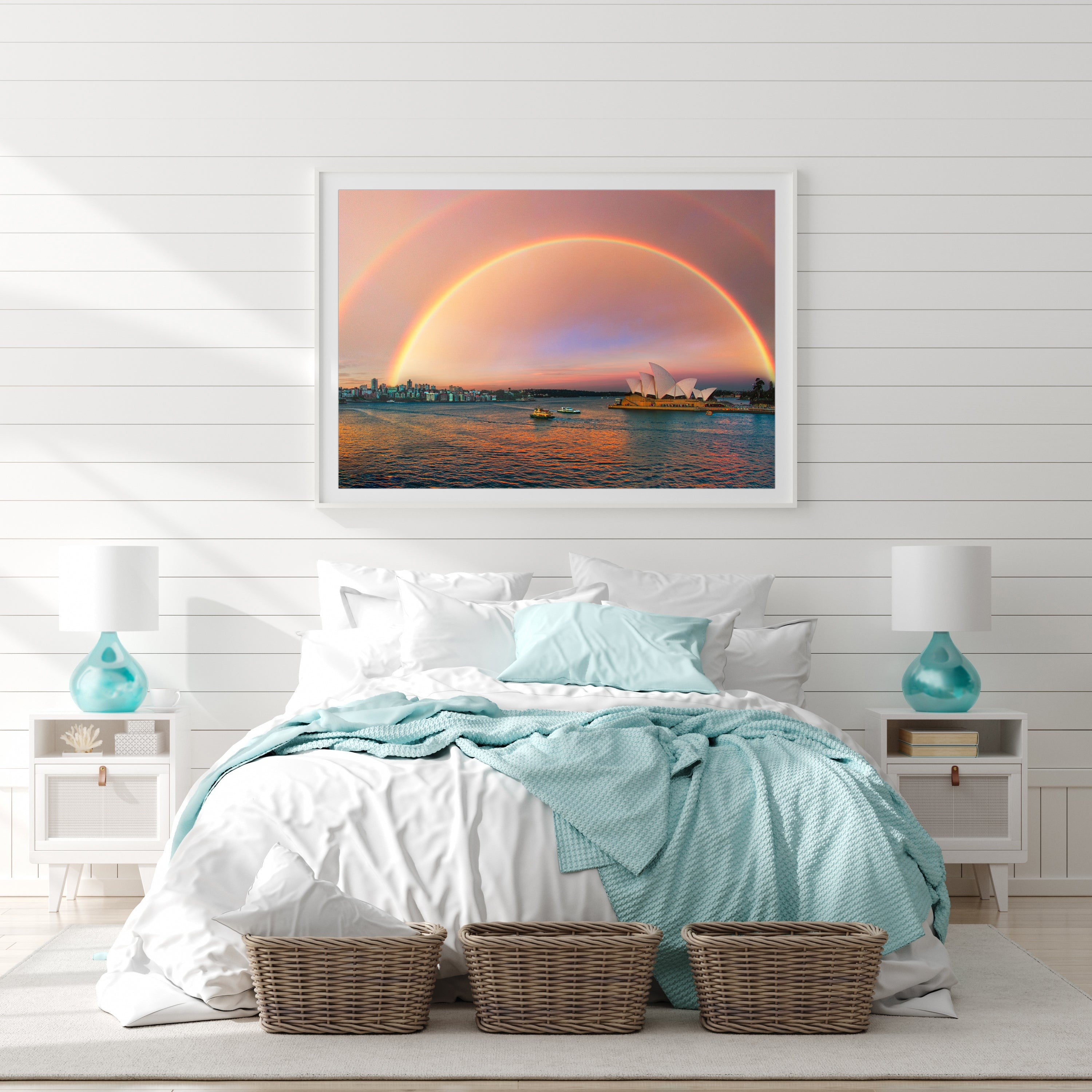 Sunset Bows, Sydney Harbour print