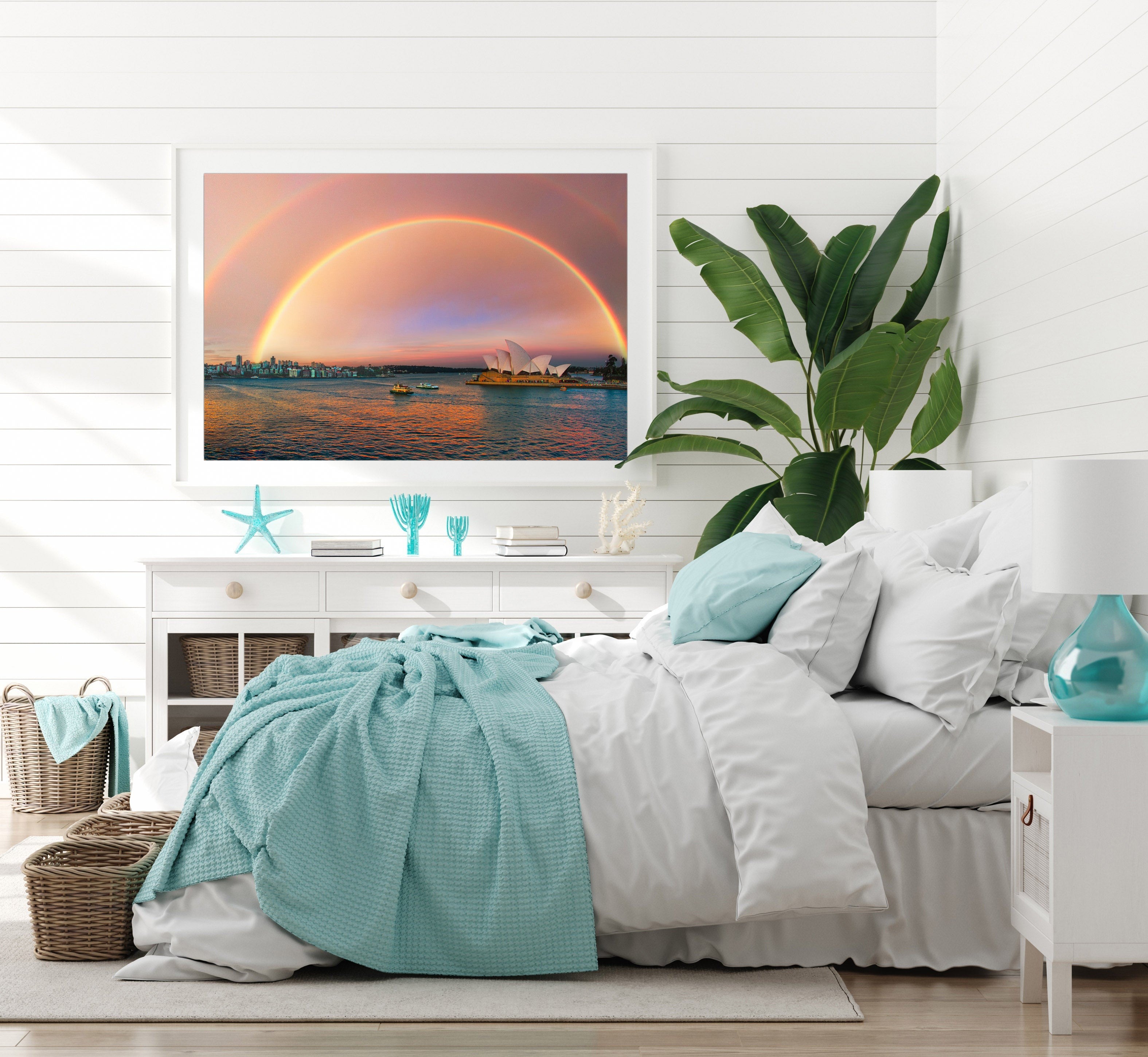 Sunset Bows, Sydney Harbour print